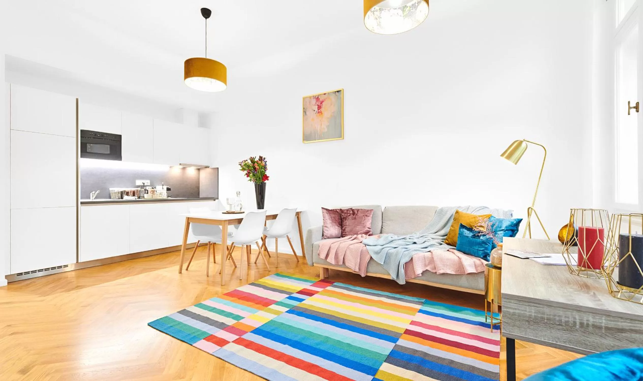 Living room in Residence Dlouha - Old Town