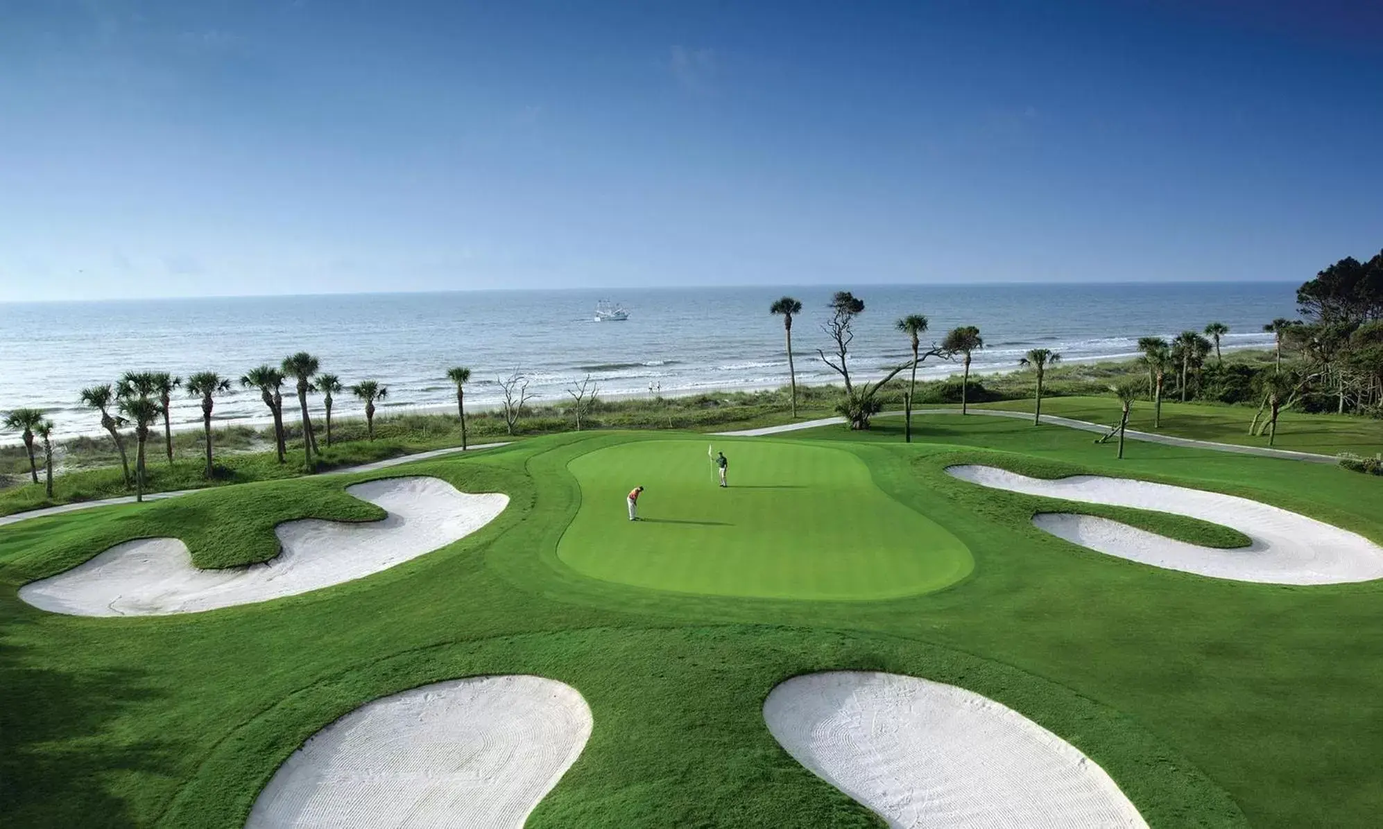 Golfcourse, Golf in Beach House Resort Hilton Head Island