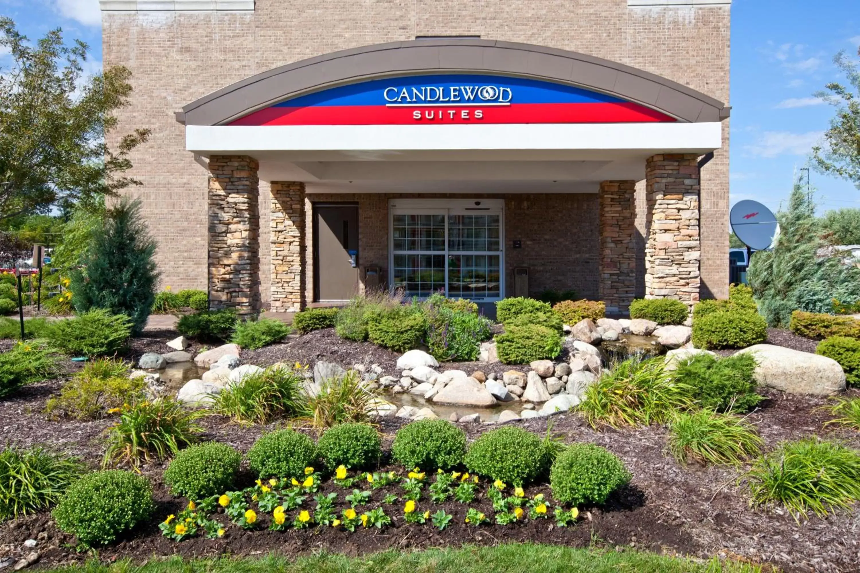 Property building in Candlewood Suites Indianapolis Airport, an IHG Hotel