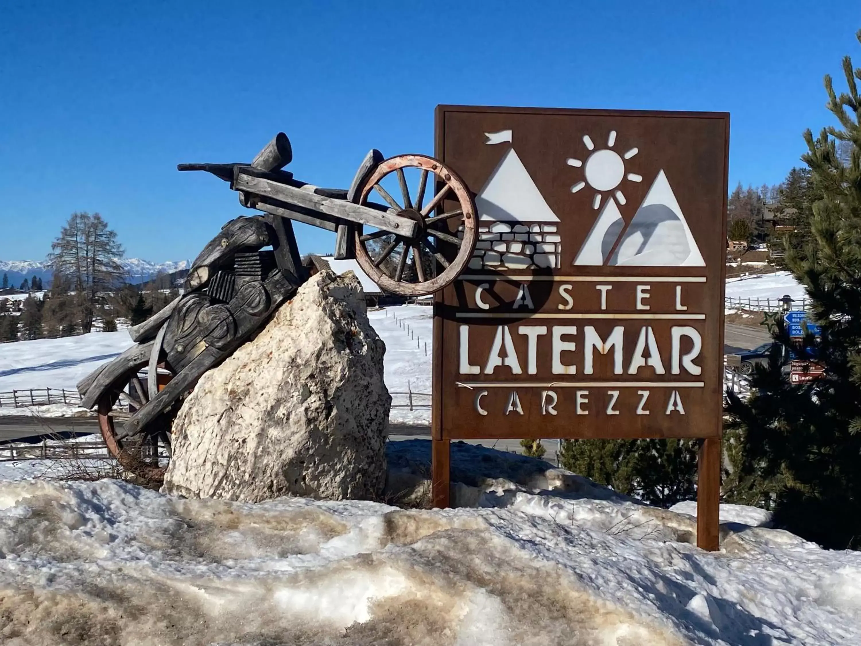 Property logo or sign, Winter in Hotel Castel Latemar