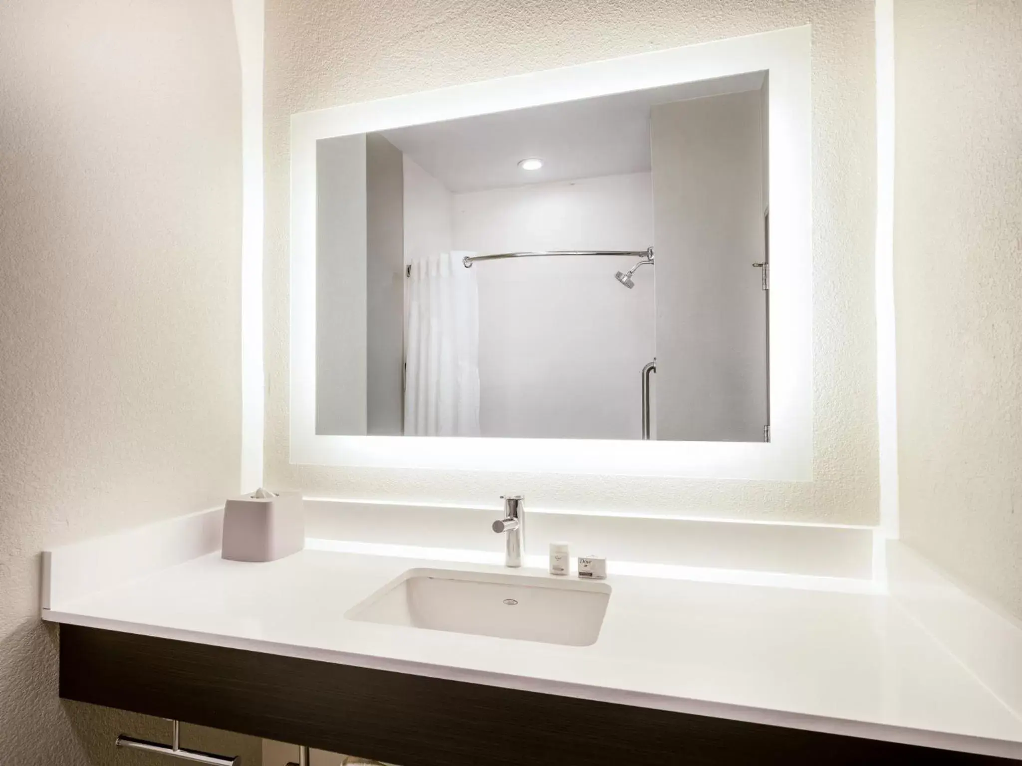 Bathroom in Holiday Inn Express Hotel & Suites Beaumont Northwest, an IHG Hotel