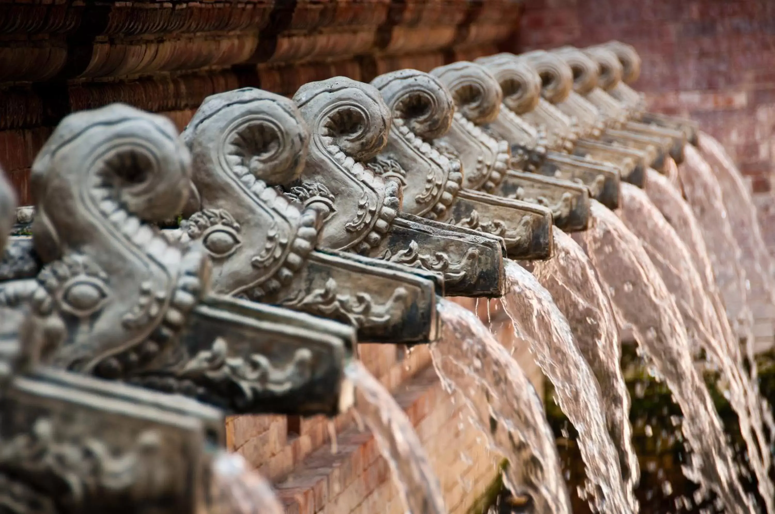 Decorative detail in The Dwarika's Hotel