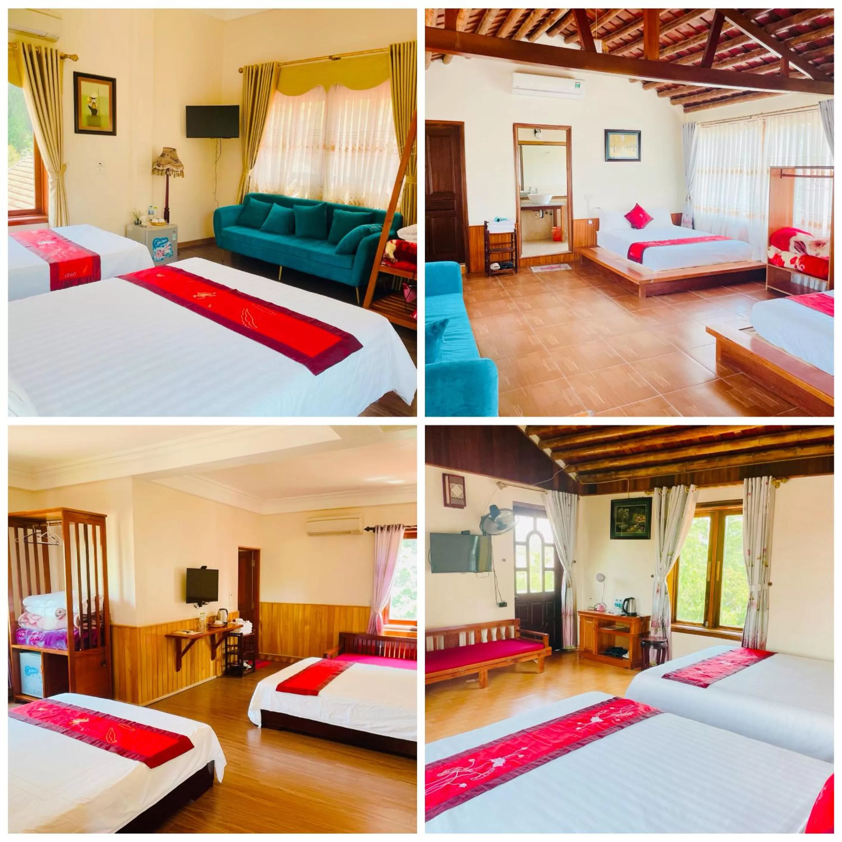 Bed in Chez Loan Hotel