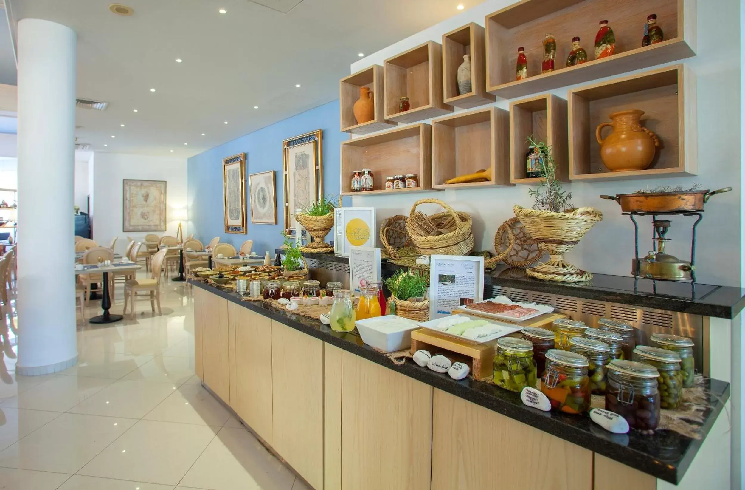 Restaurant/places to eat in The King Jason Paphos - Designed for Adults by Louis Hotels
