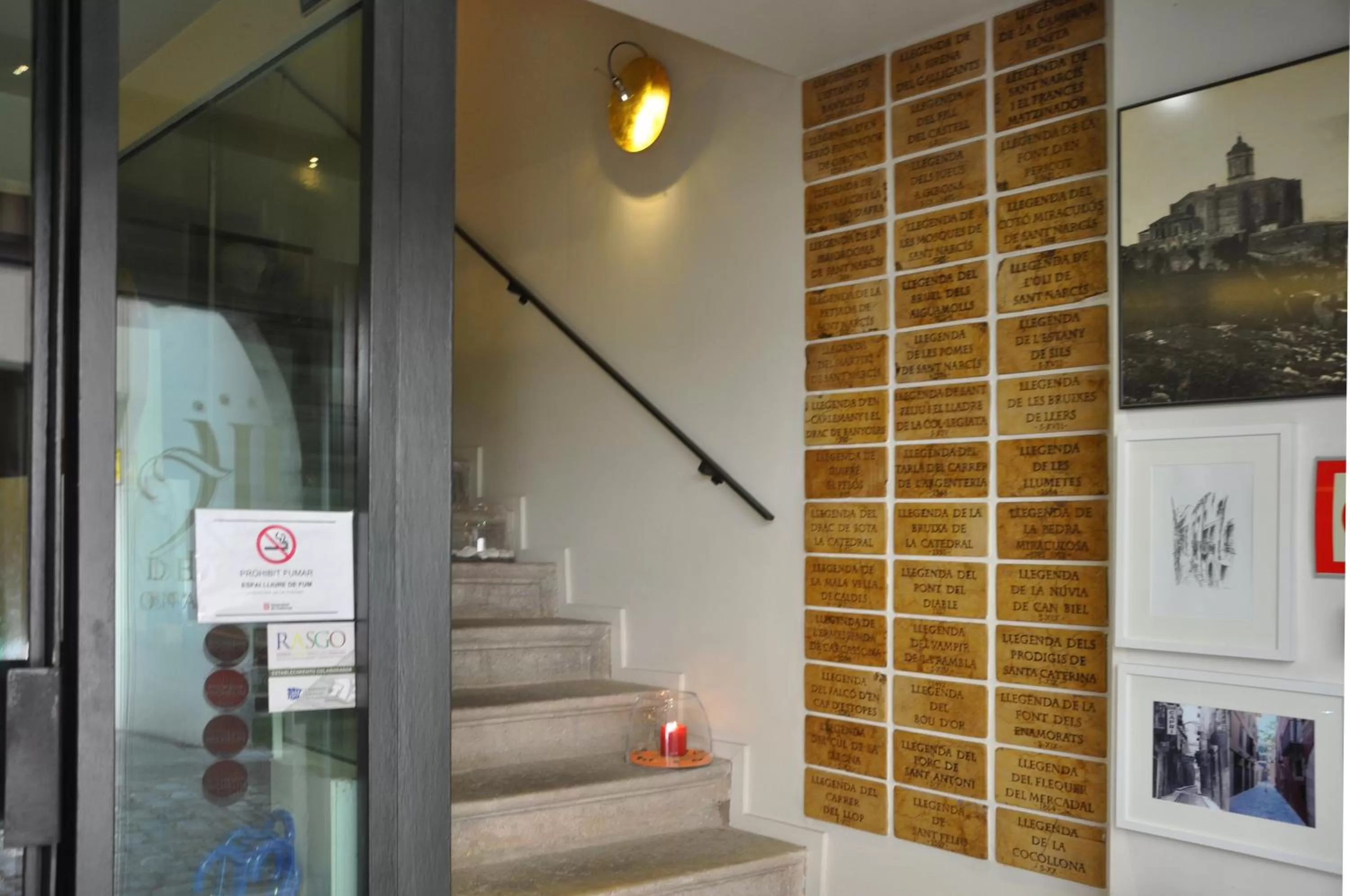 Facade/entrance in Hotel Museu Llegendes de Girona