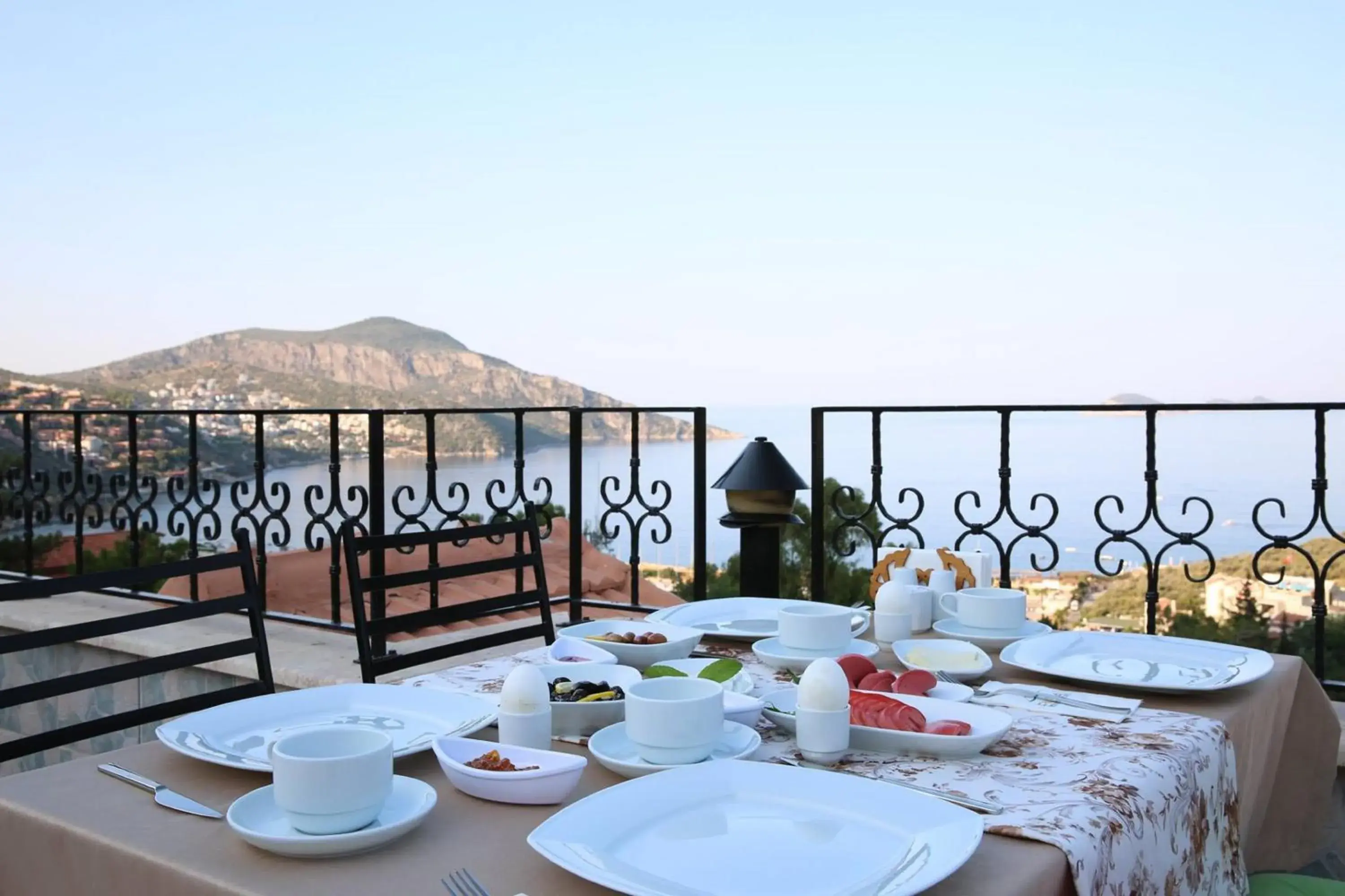 Balcony/Terrace in Enda Boutique Hotel Kalkan