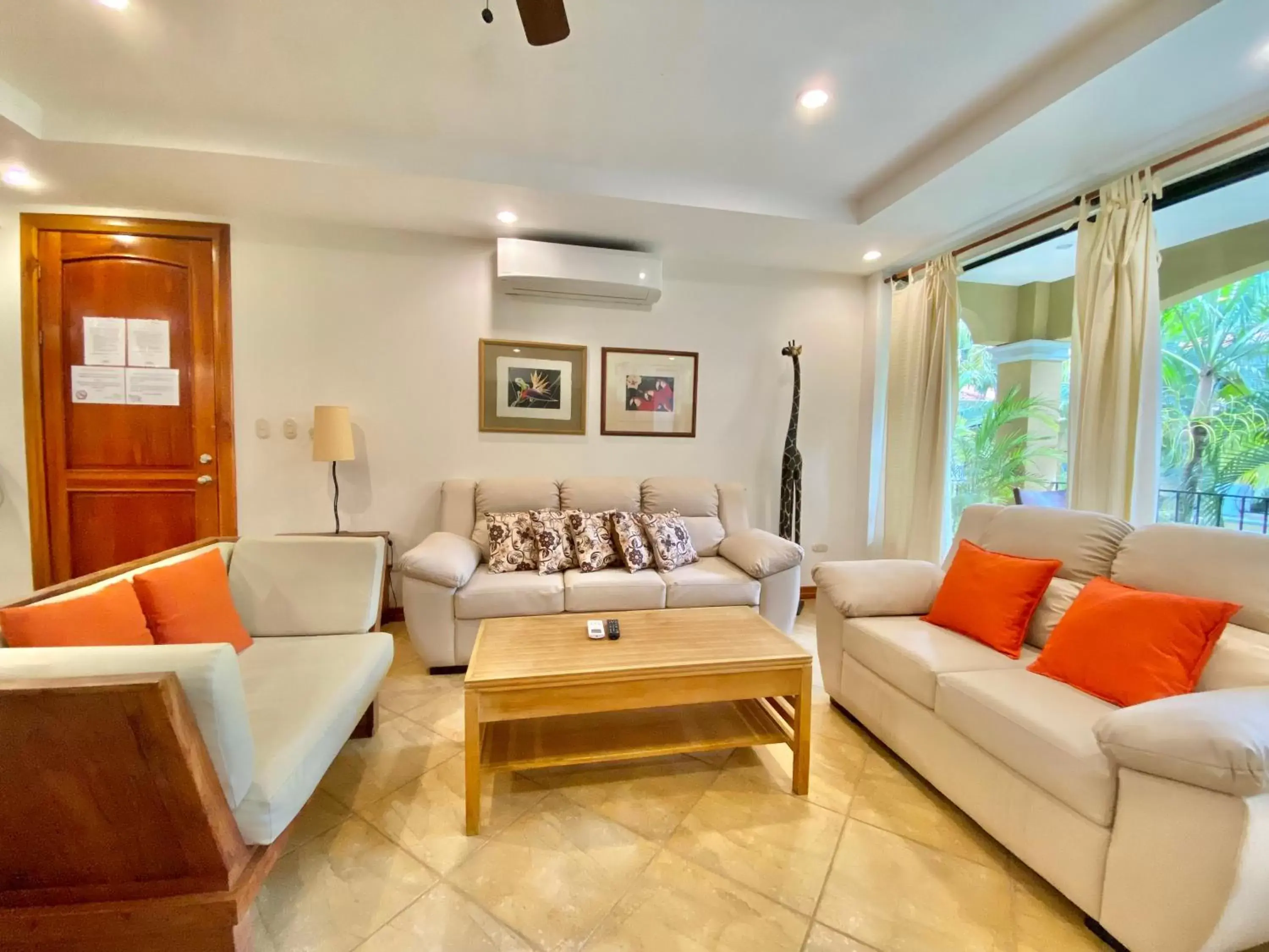 Living room, Seating Area in Monte Carlo Luxury Condominiums