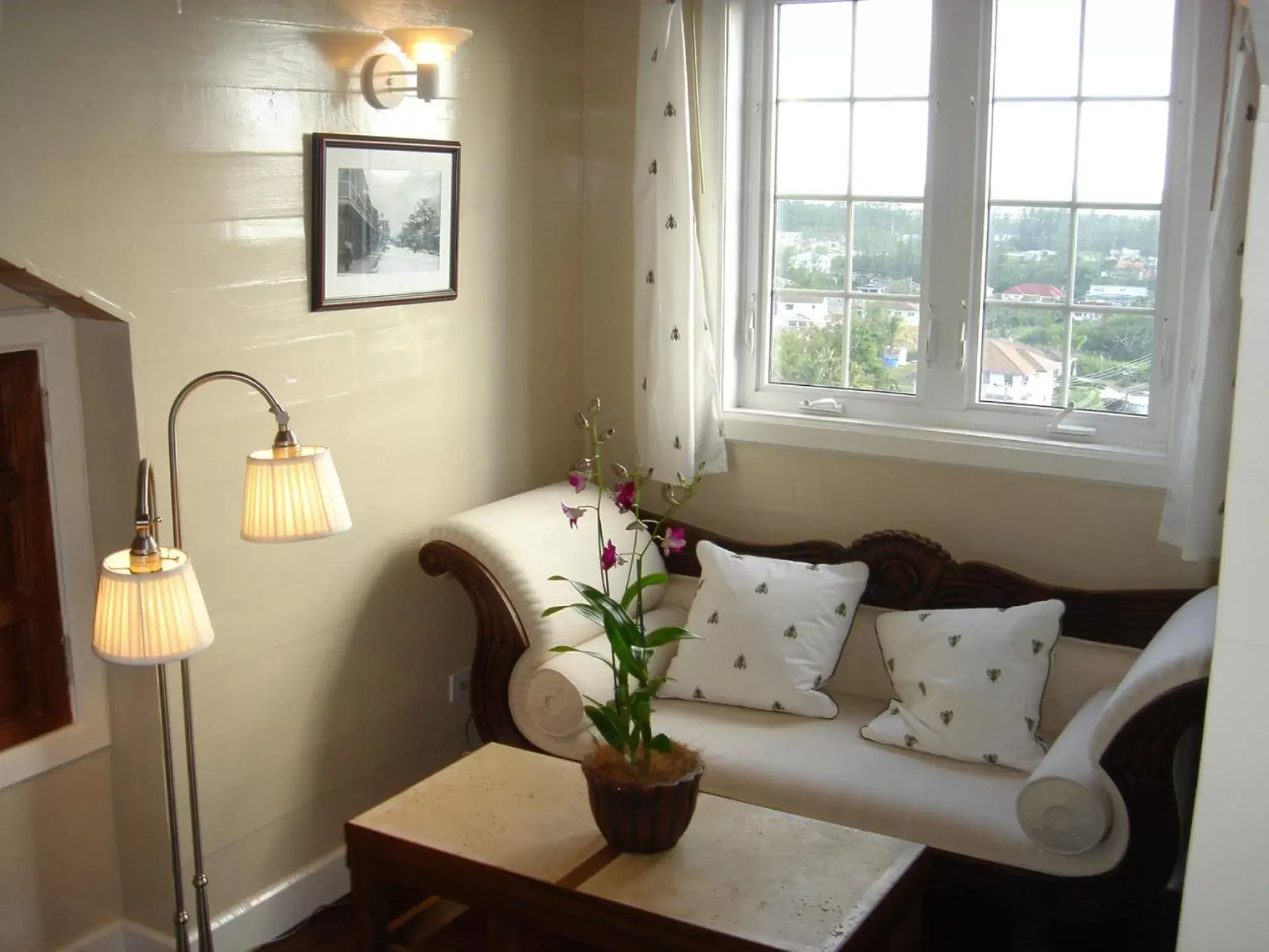 Seating Area in A Stone's Throw Away