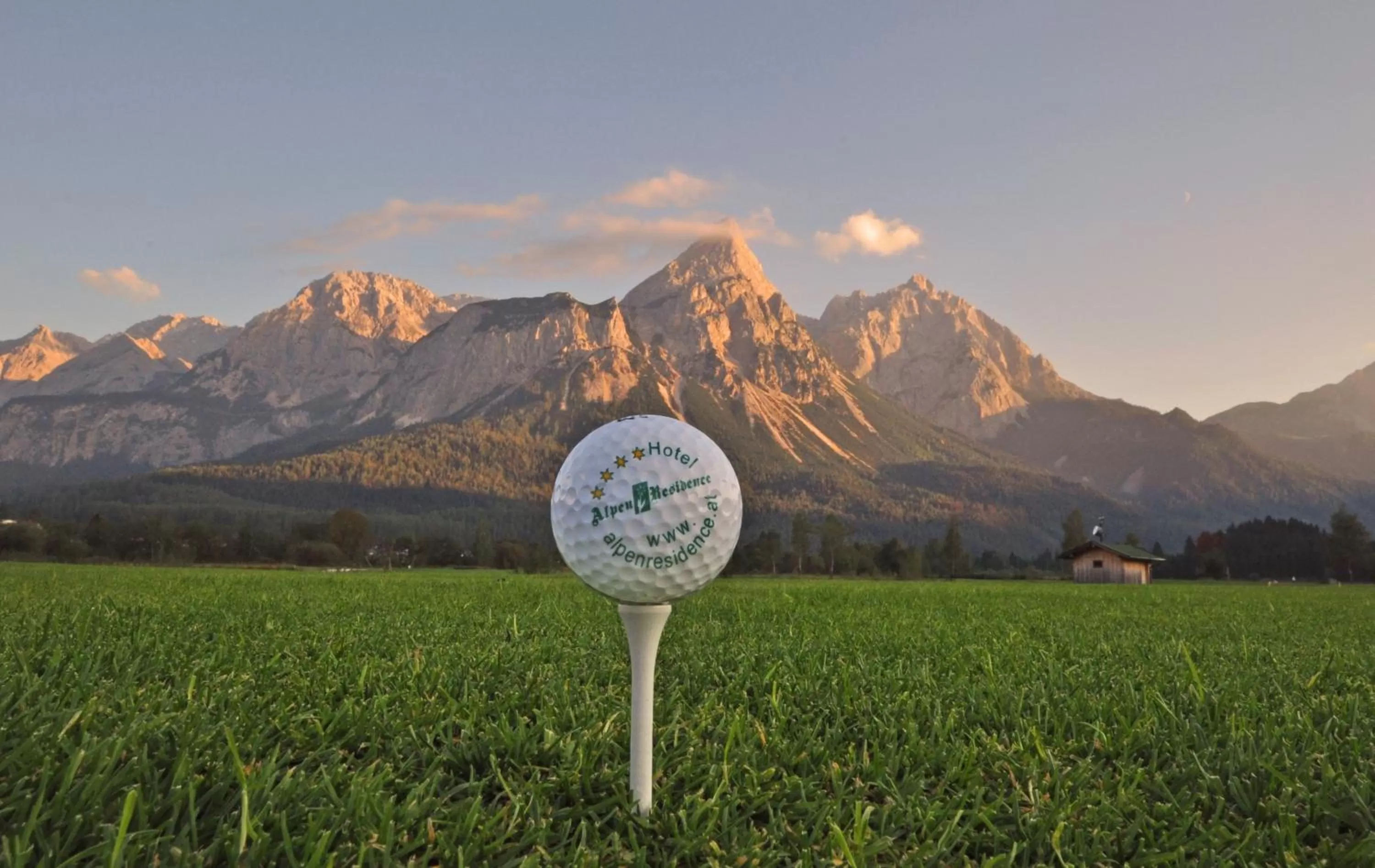 Golfcourse in Hotel Alpen Residence