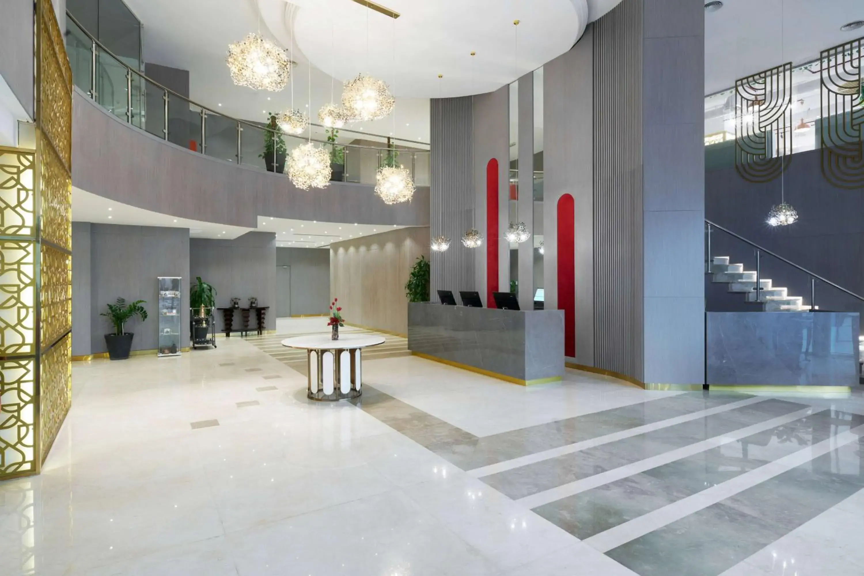 Lobby or reception in Ramada by Wyndham Doha Old Town Lobby or reception in Ramada by Wyndham Doha Old Town