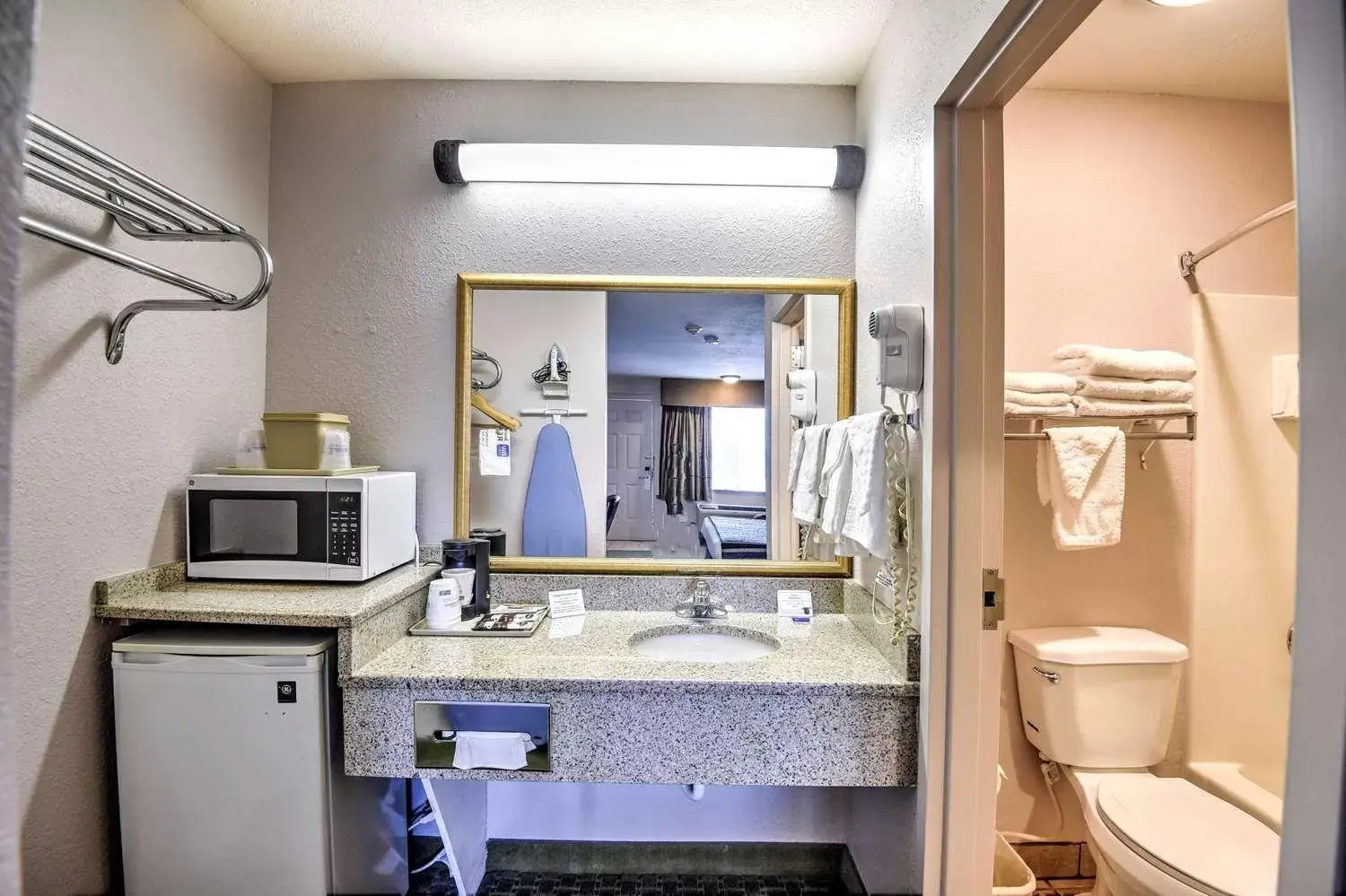 Bathroom in SureStay Hotel by Best Western Ottawa