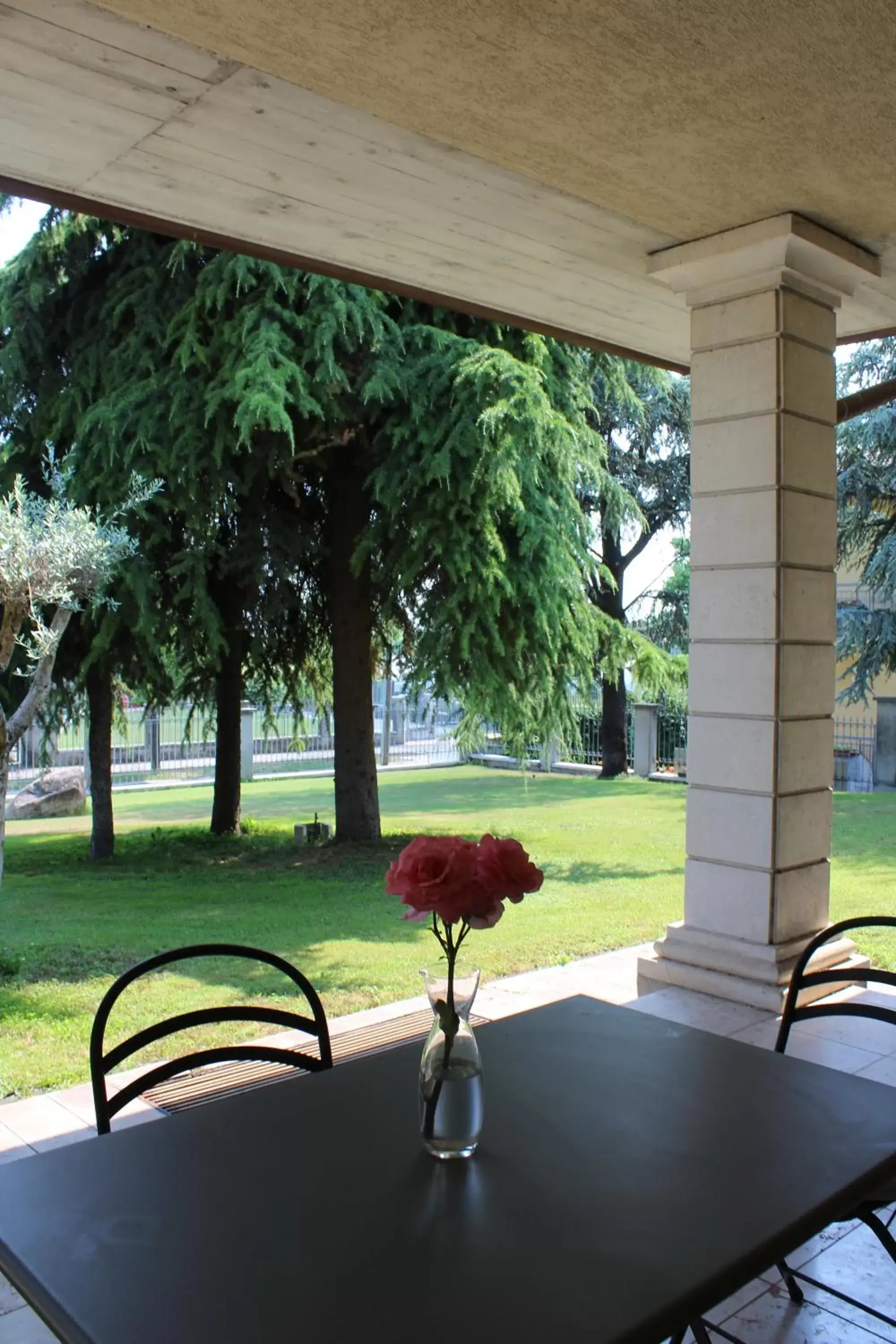 Balcony/Terrace in B&B Villa Verona Bike