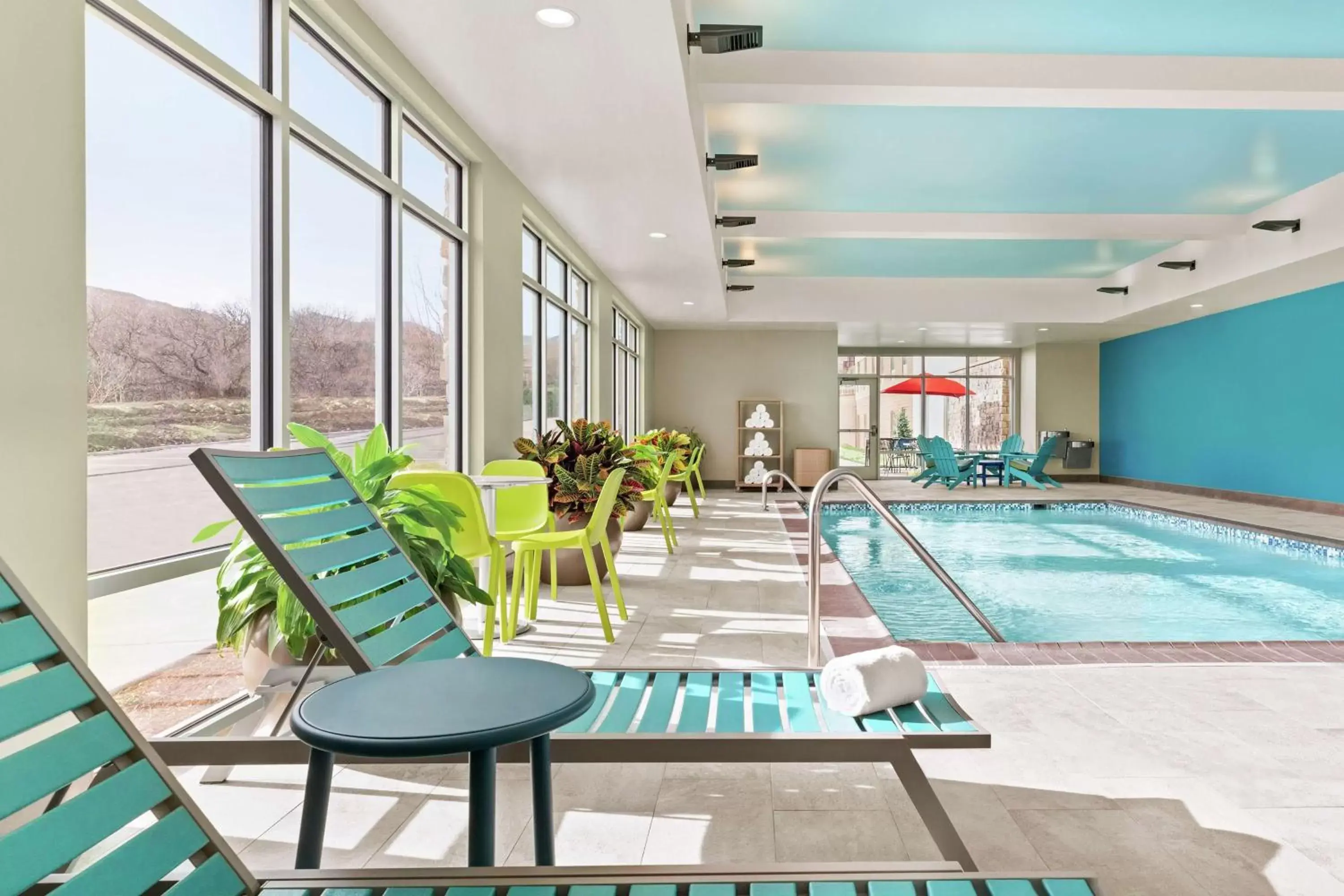 Swimming Pool in Home2 Suites By Hilton Colorado Springs South, Co