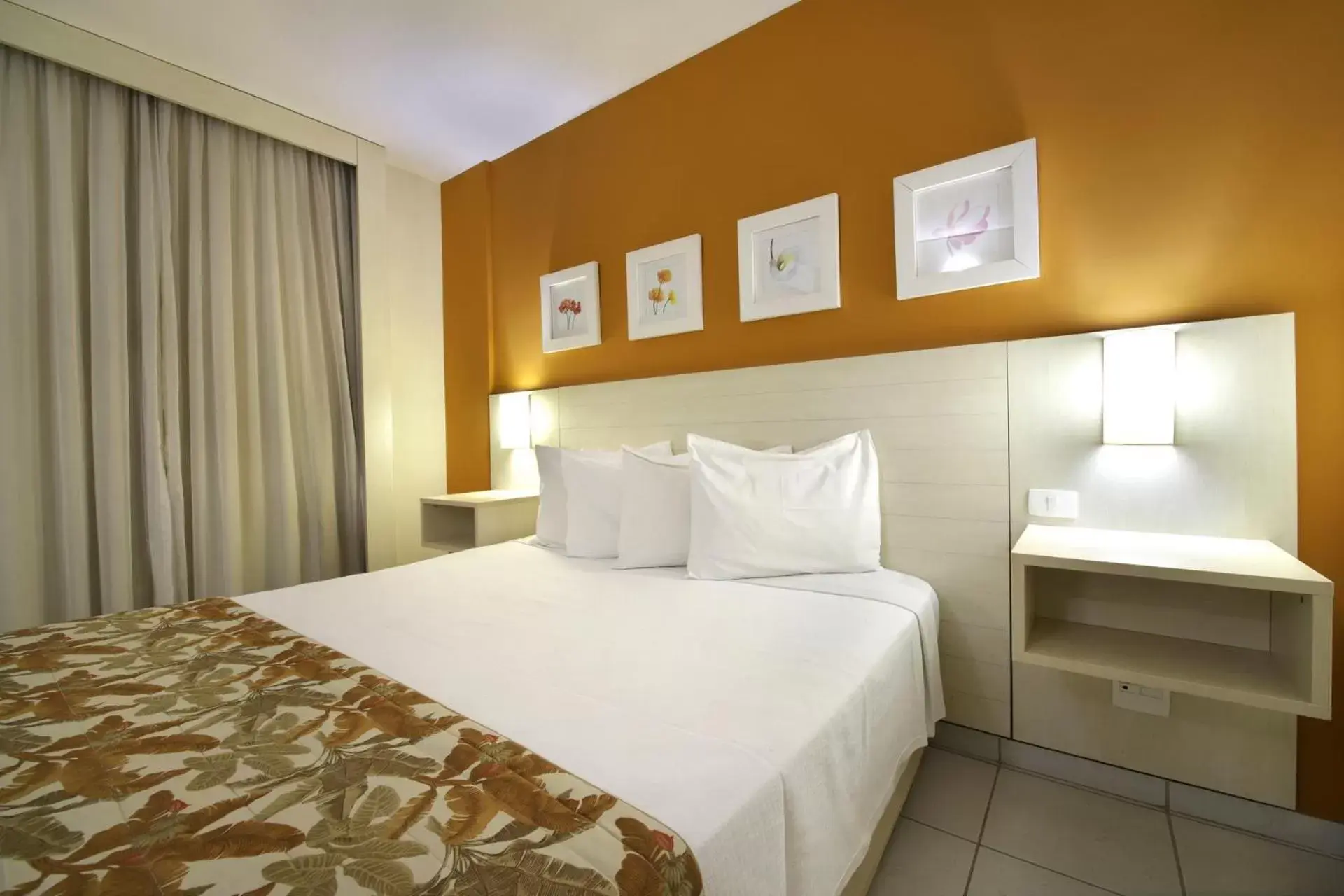 Bed in Nobile Inn Executive Ribeirao Preto