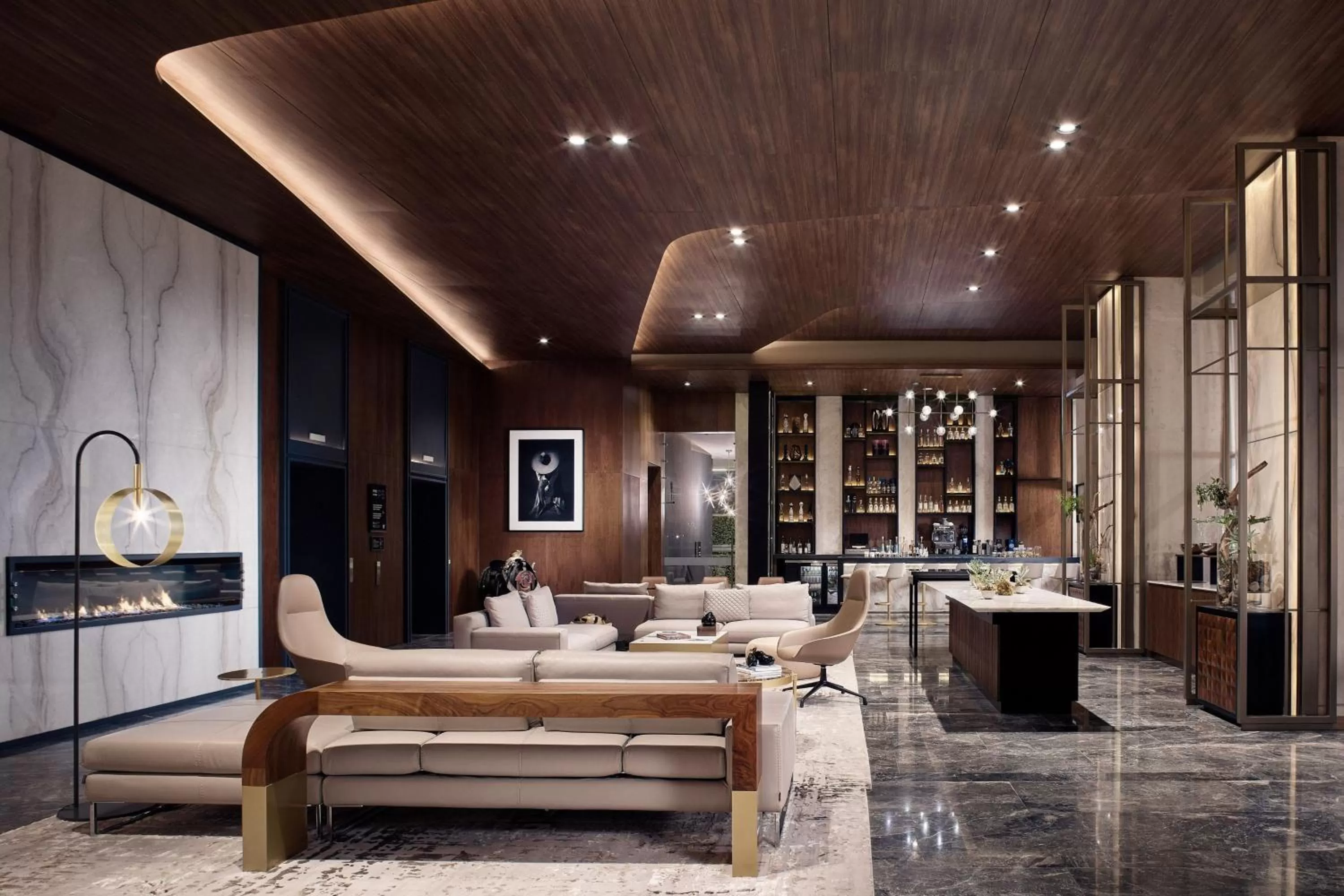 Lobby or reception in JW Marriott Hotel Guadalajara