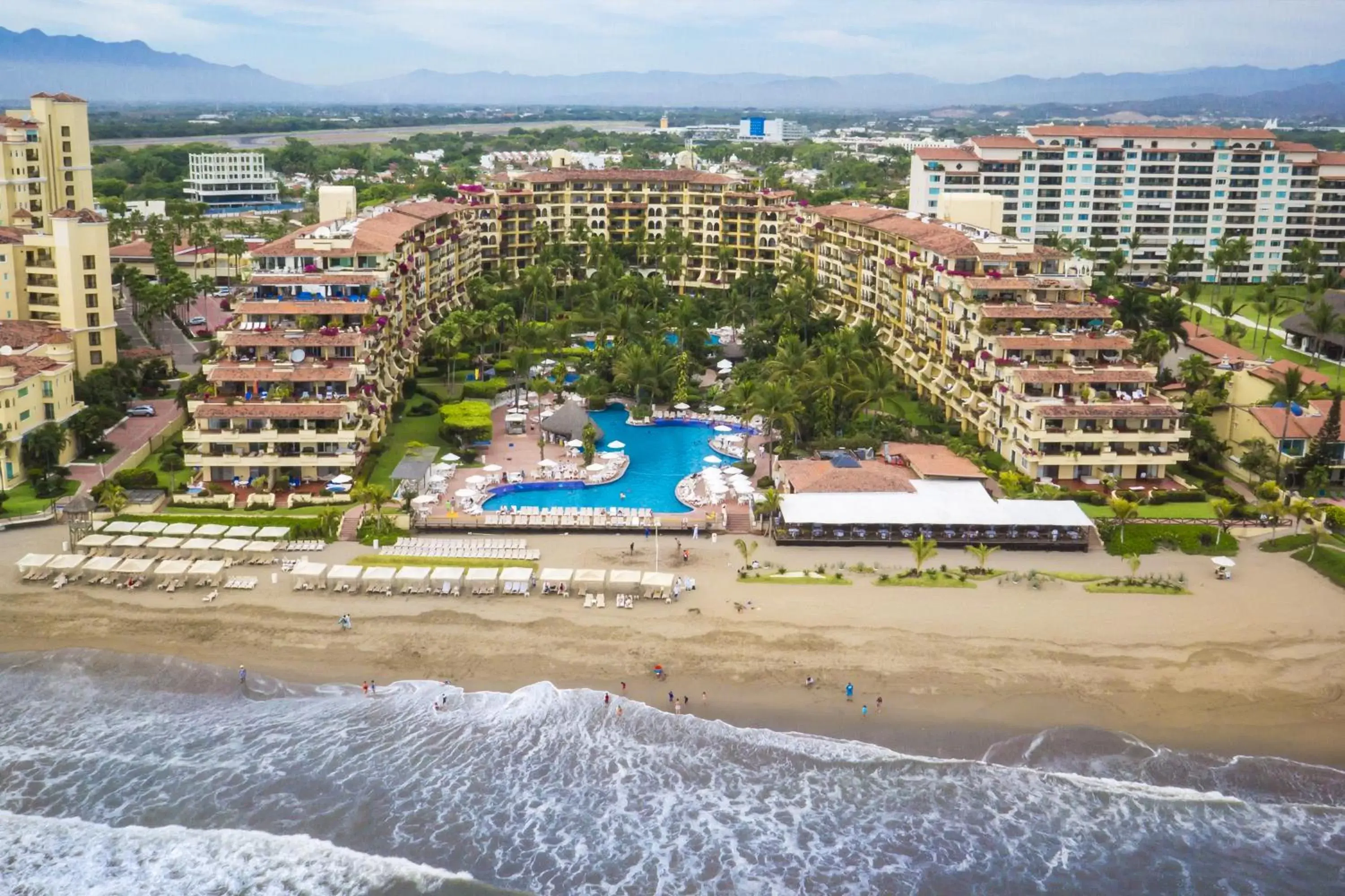 Property building, Bird's-eye View in Velas Vallarta Suite Resort All-Inclusive