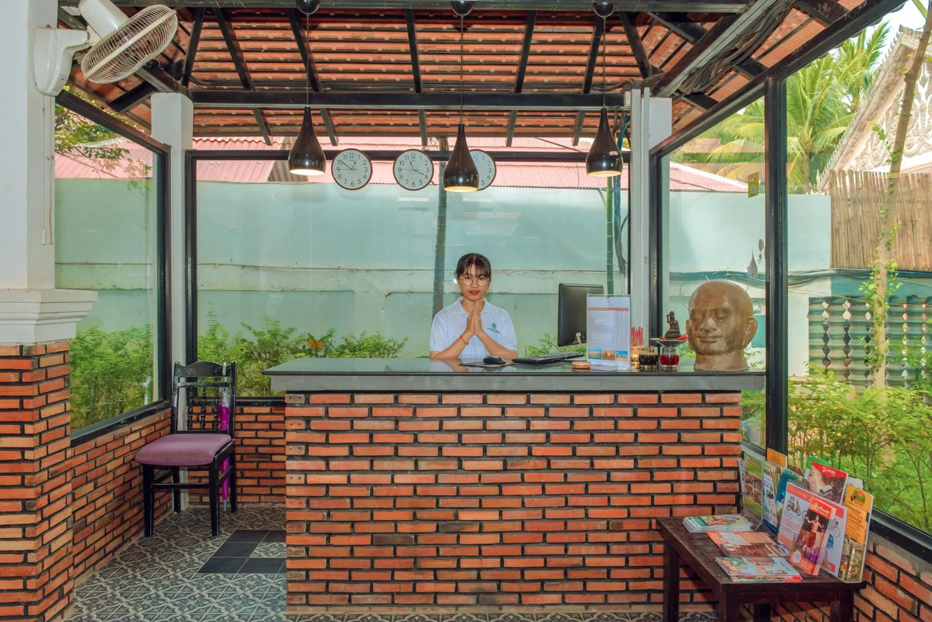 Lobby or reception in Lavender Angkor Boutique
