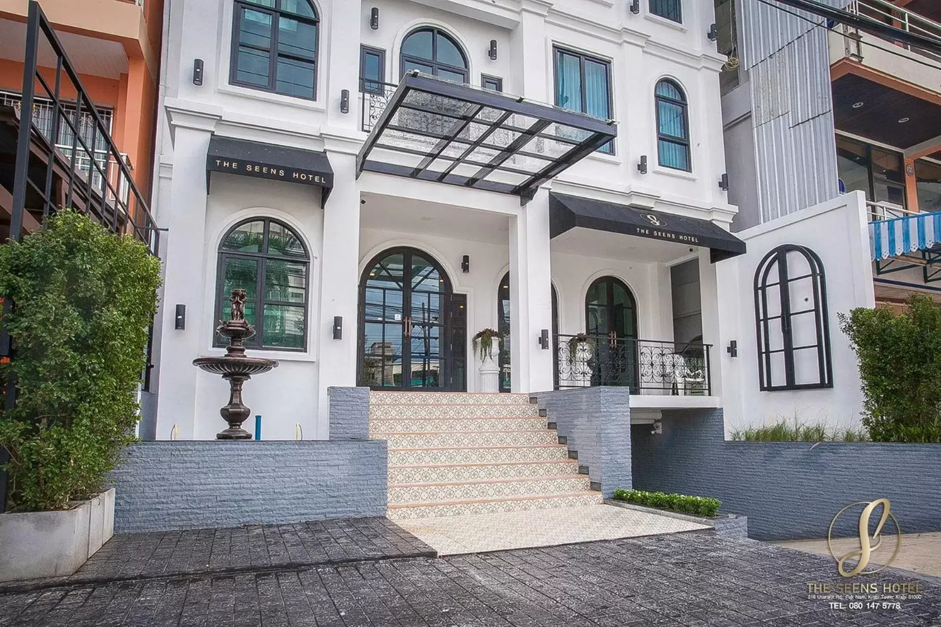 Facade/entrance, Property Building in The Seens Hotel