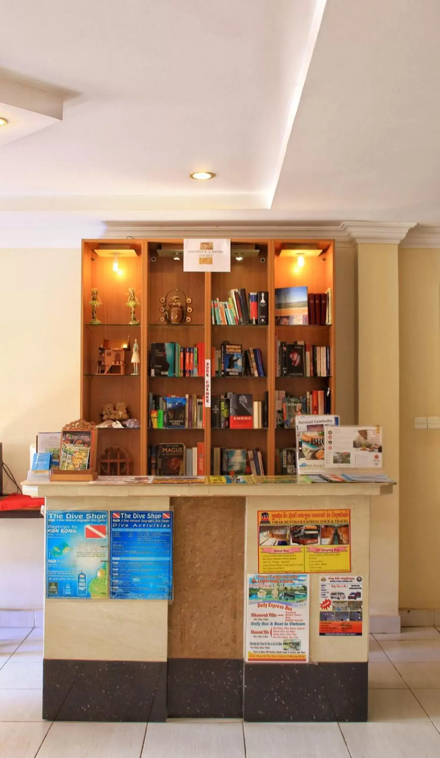 Library in Don Bosco Hotel School