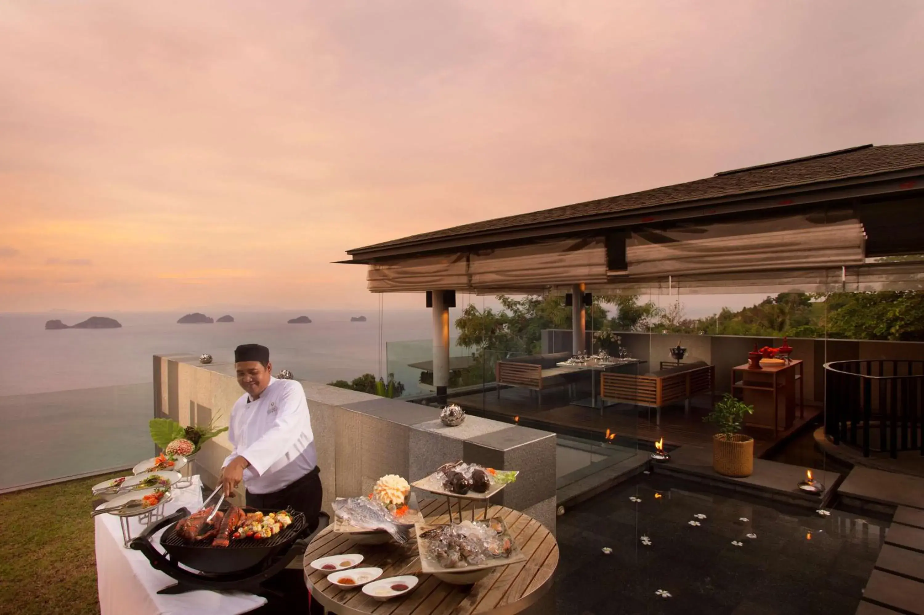 Dining area, Restaurant/Places to Eat in Conrad Koh Samui Residences