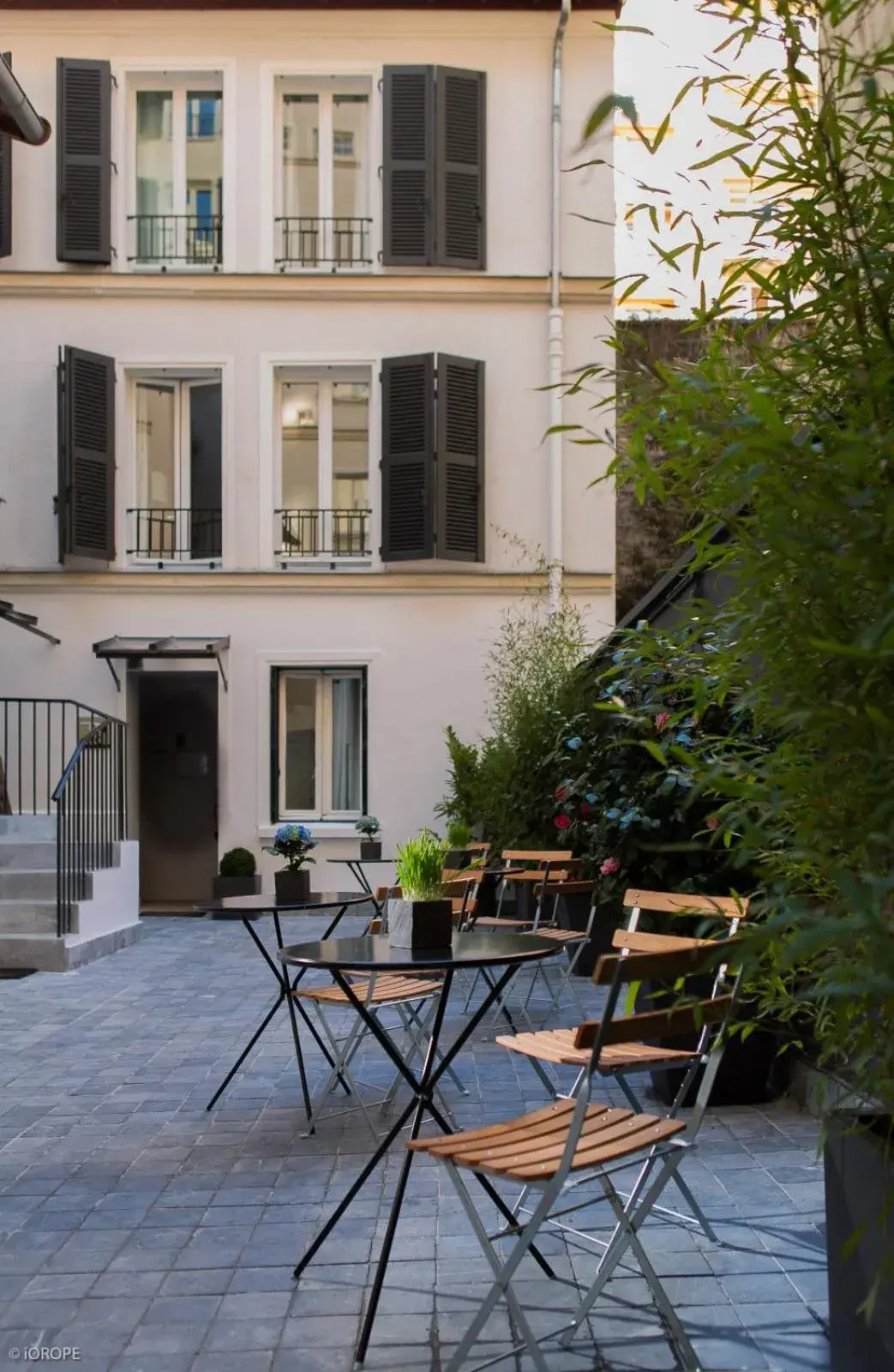 Balcony/Terrace, Property Building in Hotel Mirabeau Eiffel