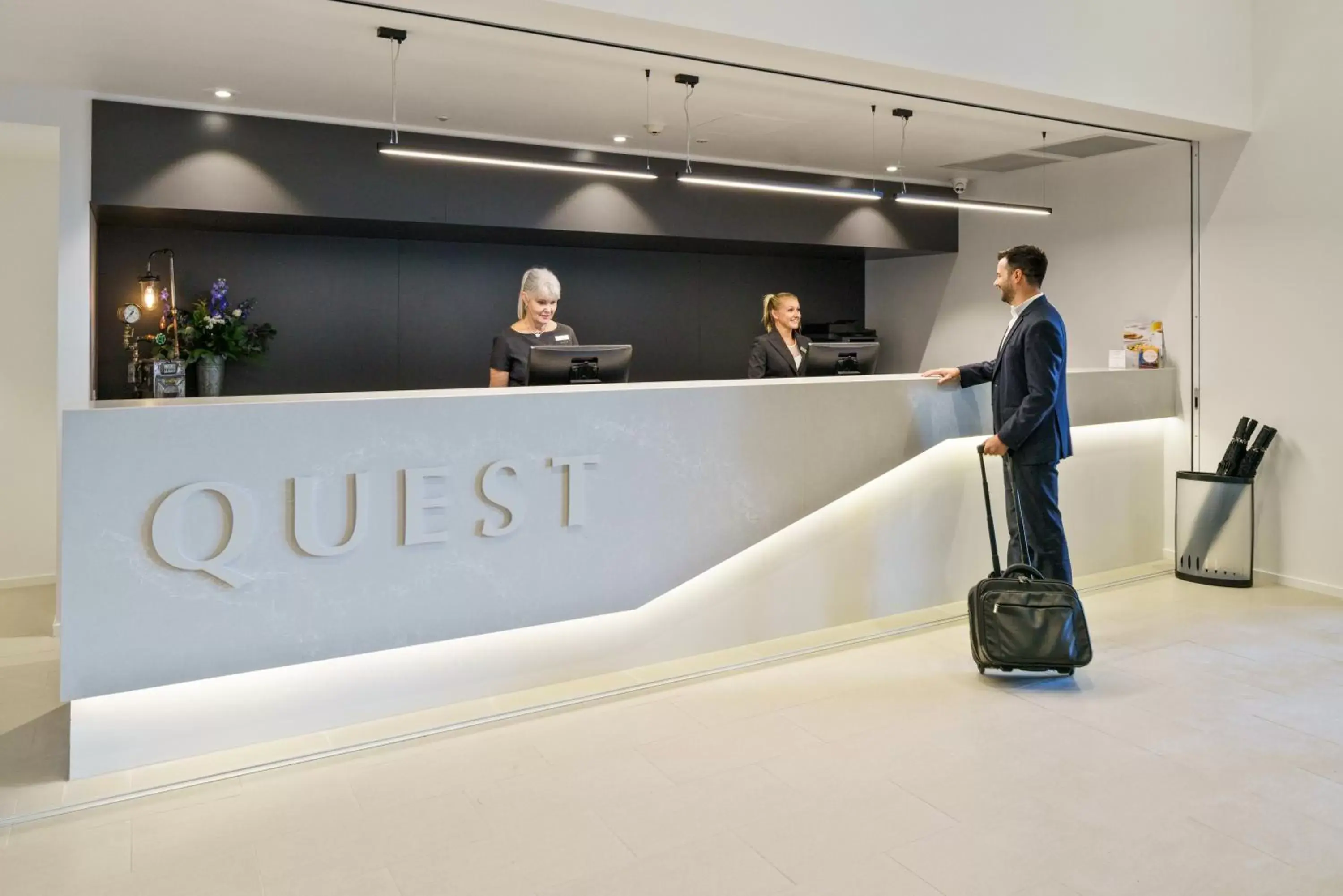 Lobby or reception in Quest Springfield Central