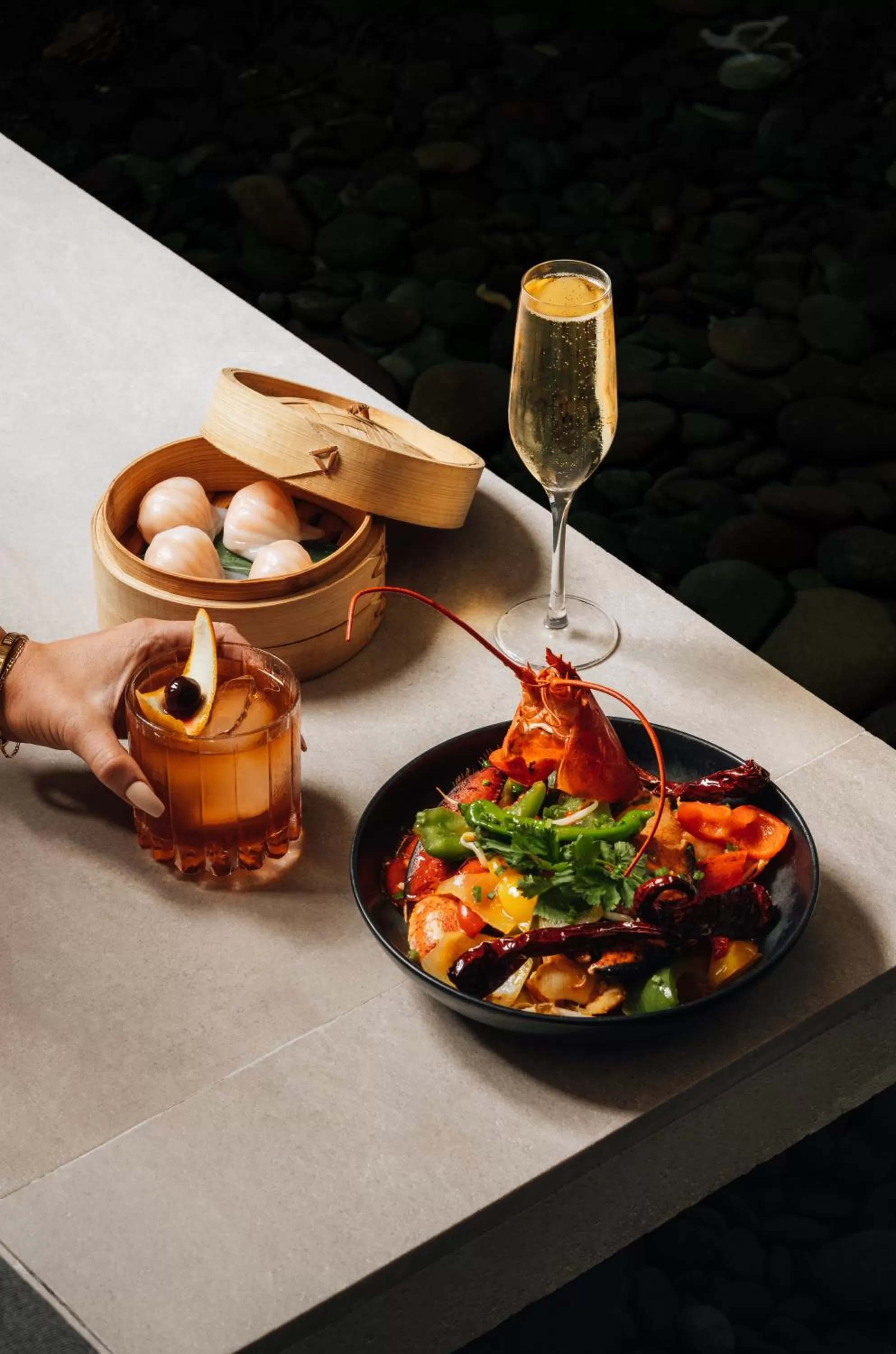 Food and drinks in The Setai, Miami Beach