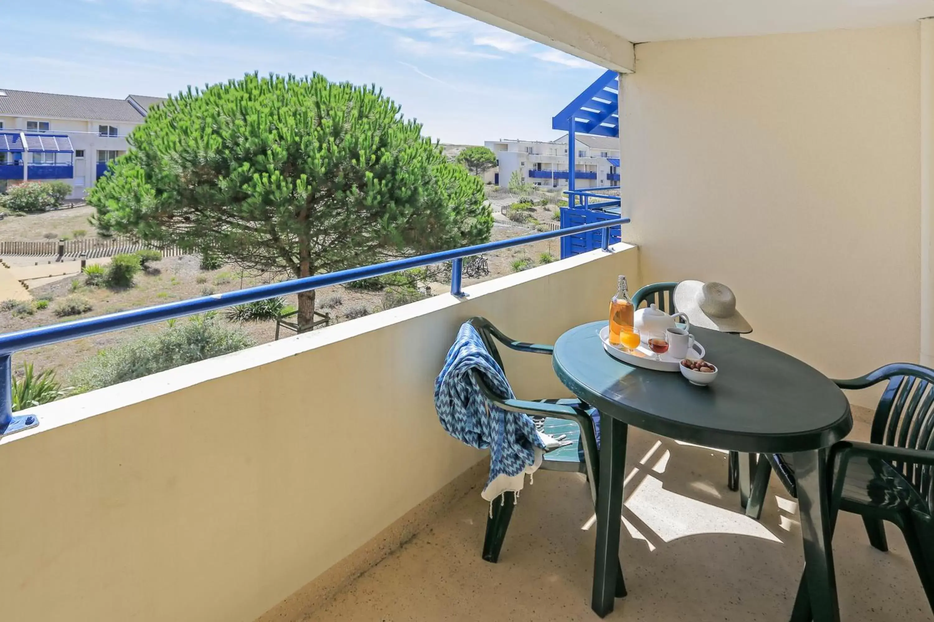 Patio, Balcony/Terrace in Résidence Pierre & Vacances Bleu Marine