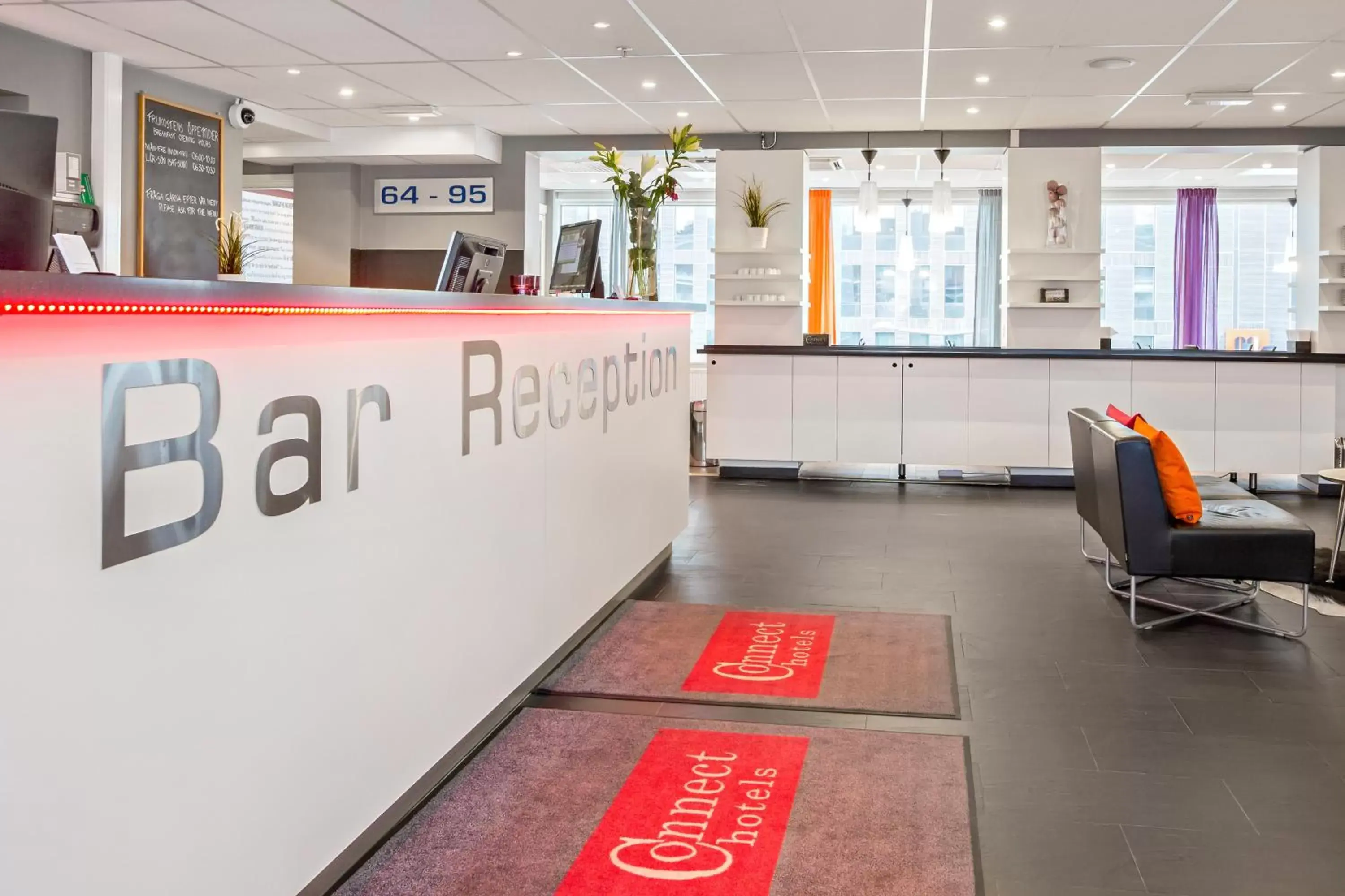 Lobby or reception in Connect Hotel Stockholm Lobby or reception in Connect Hotel Stockholm