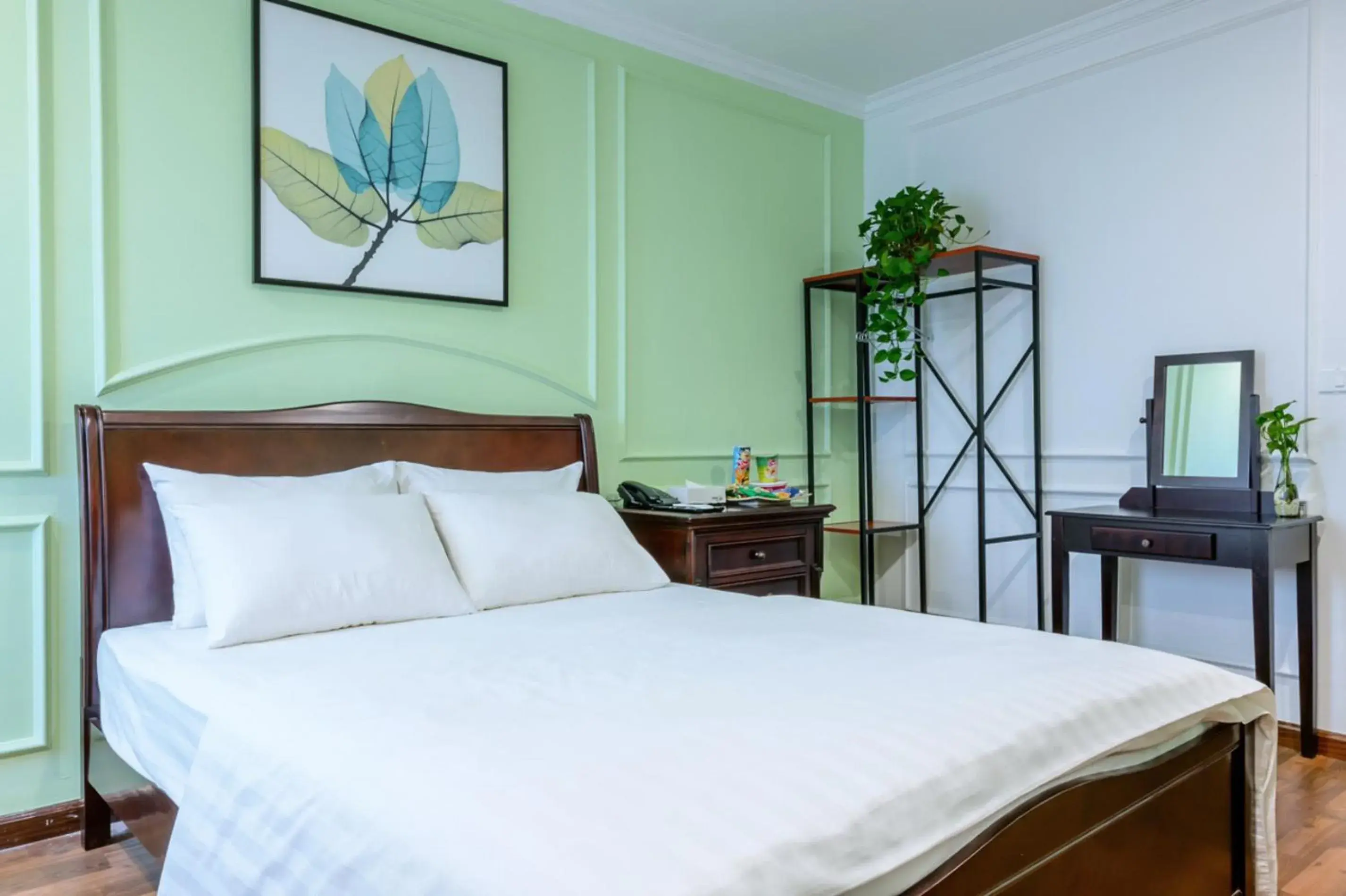 Bed in Hovi Hoang Cau 3 - My Hotel