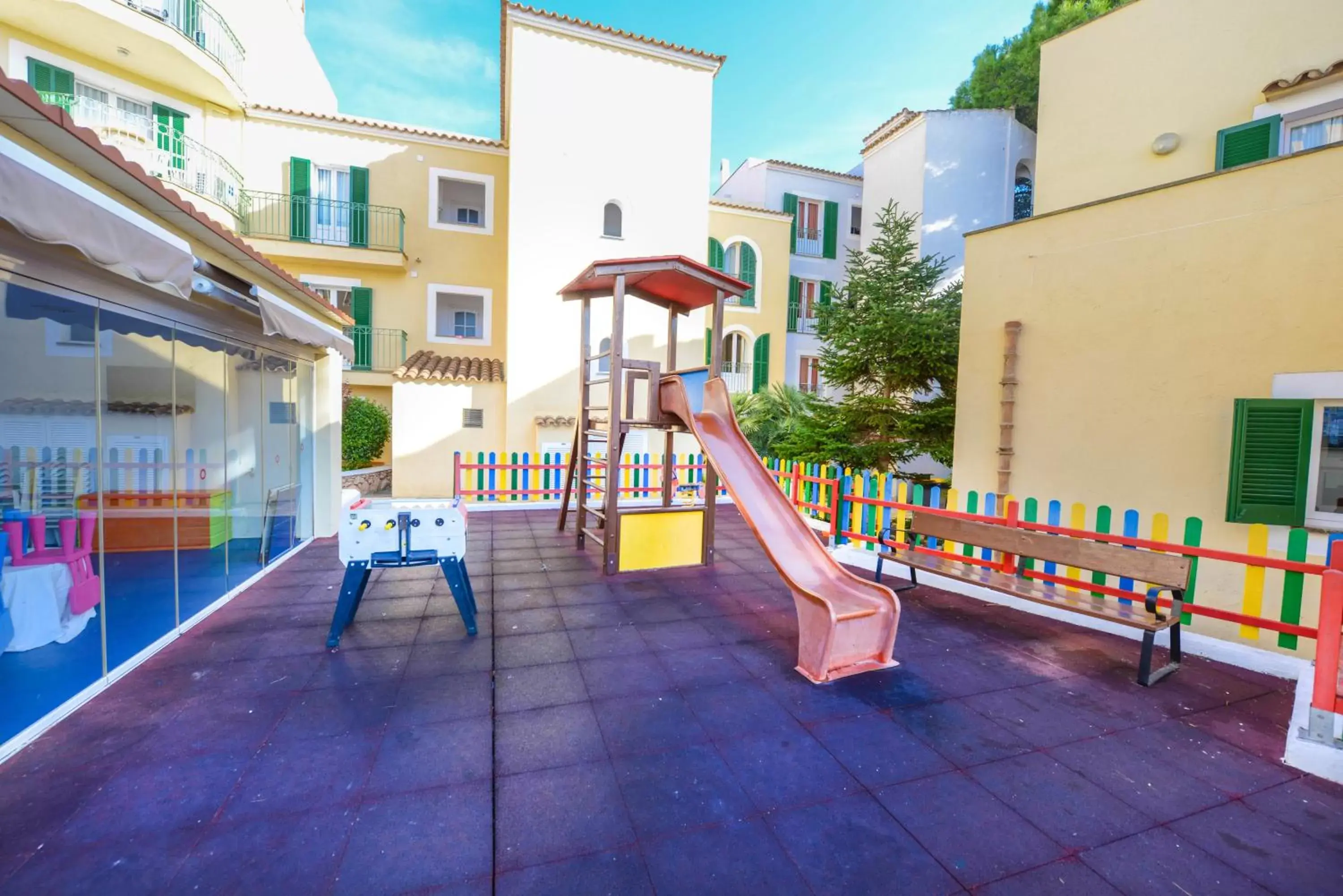 Children play ground, Children's Play Area in Aparthotel Ona Cala Pi Club