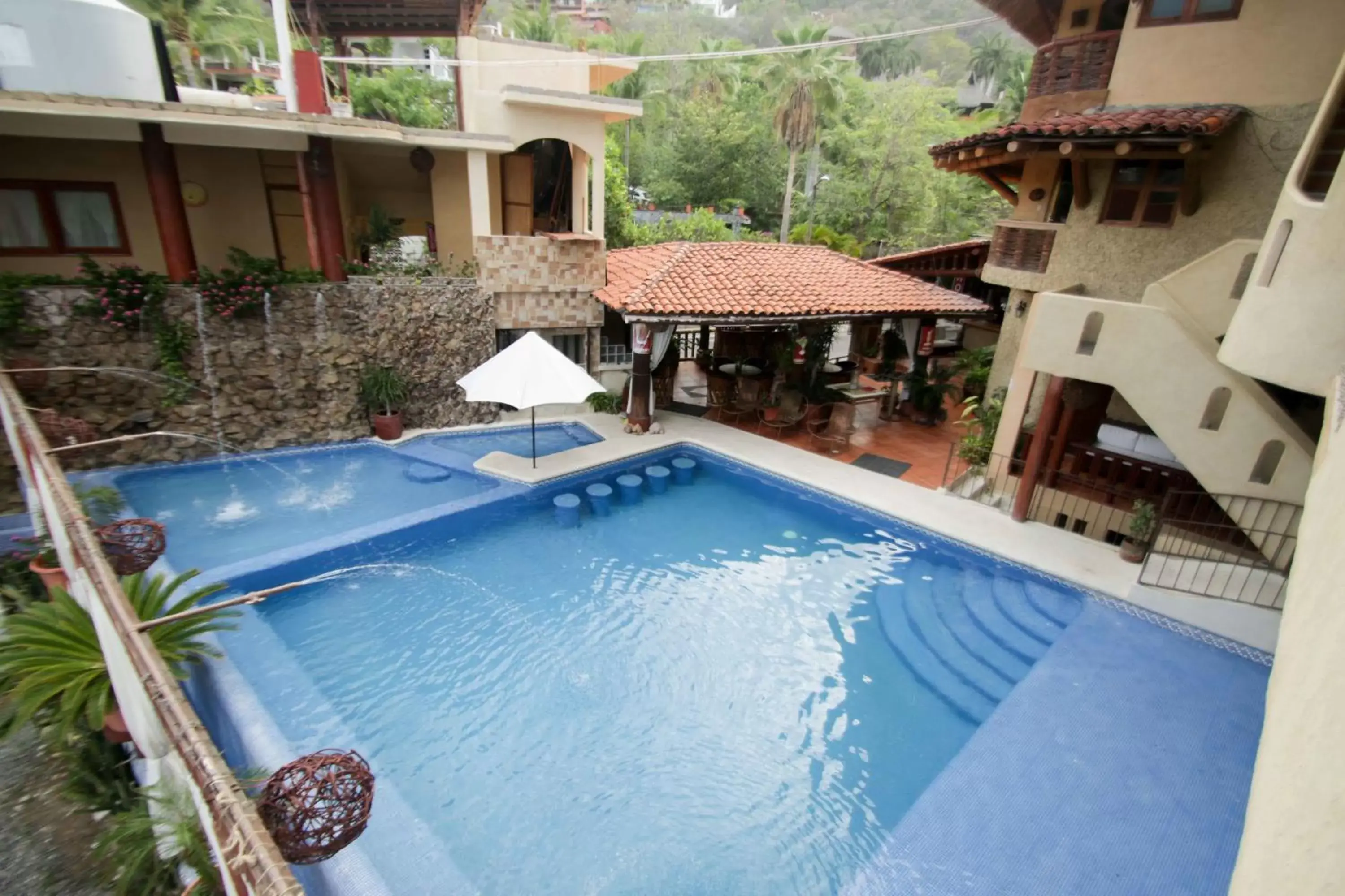 Pool view, Swimming Pool in Hotel Villas Las Azucenas