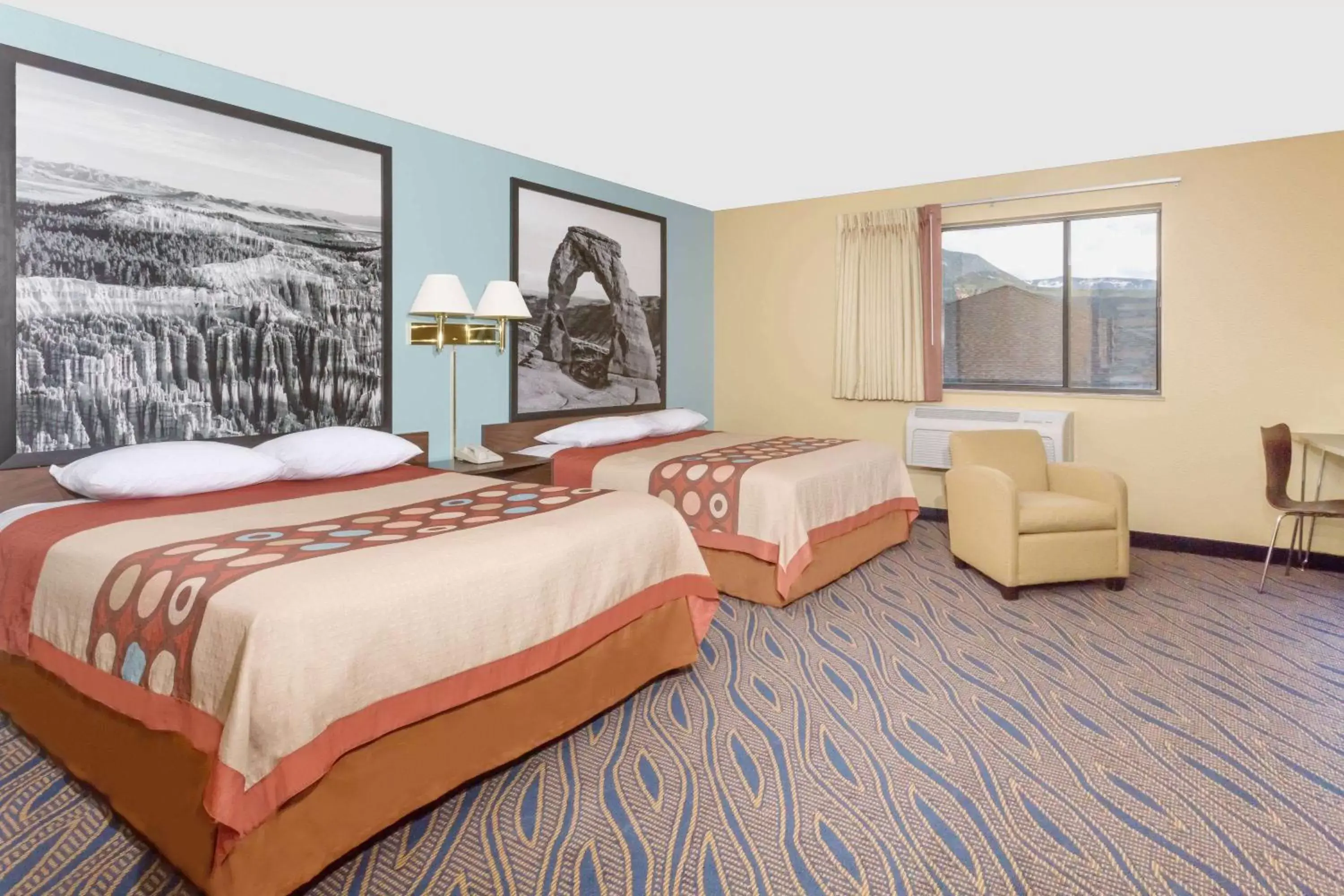 Photo of the whole room in Super 8 by Wyndham Cedar City