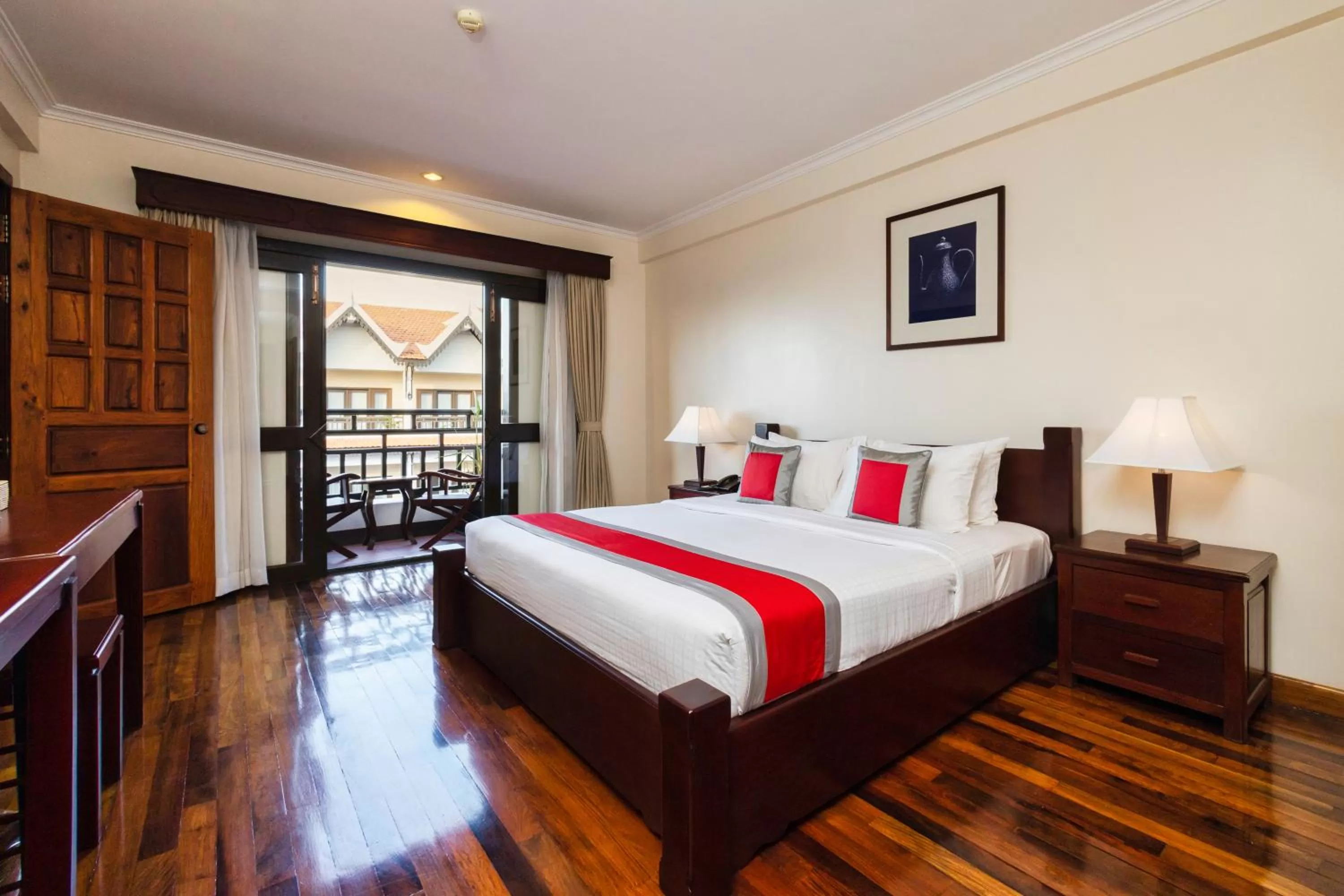 Bedroom, Bed in Saem Siemreap Hotel