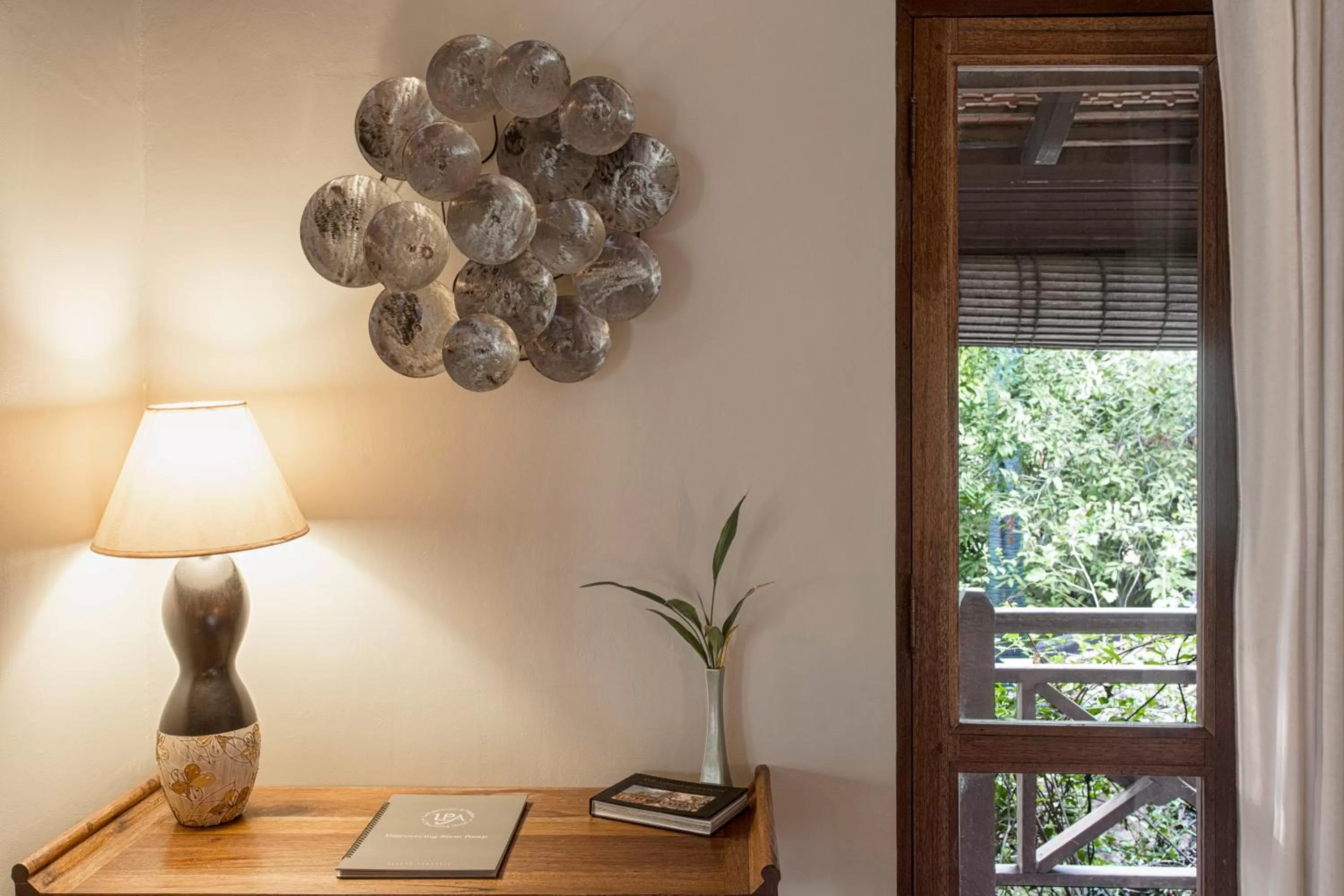 Decorative detail in La Palmeraie D'angkor