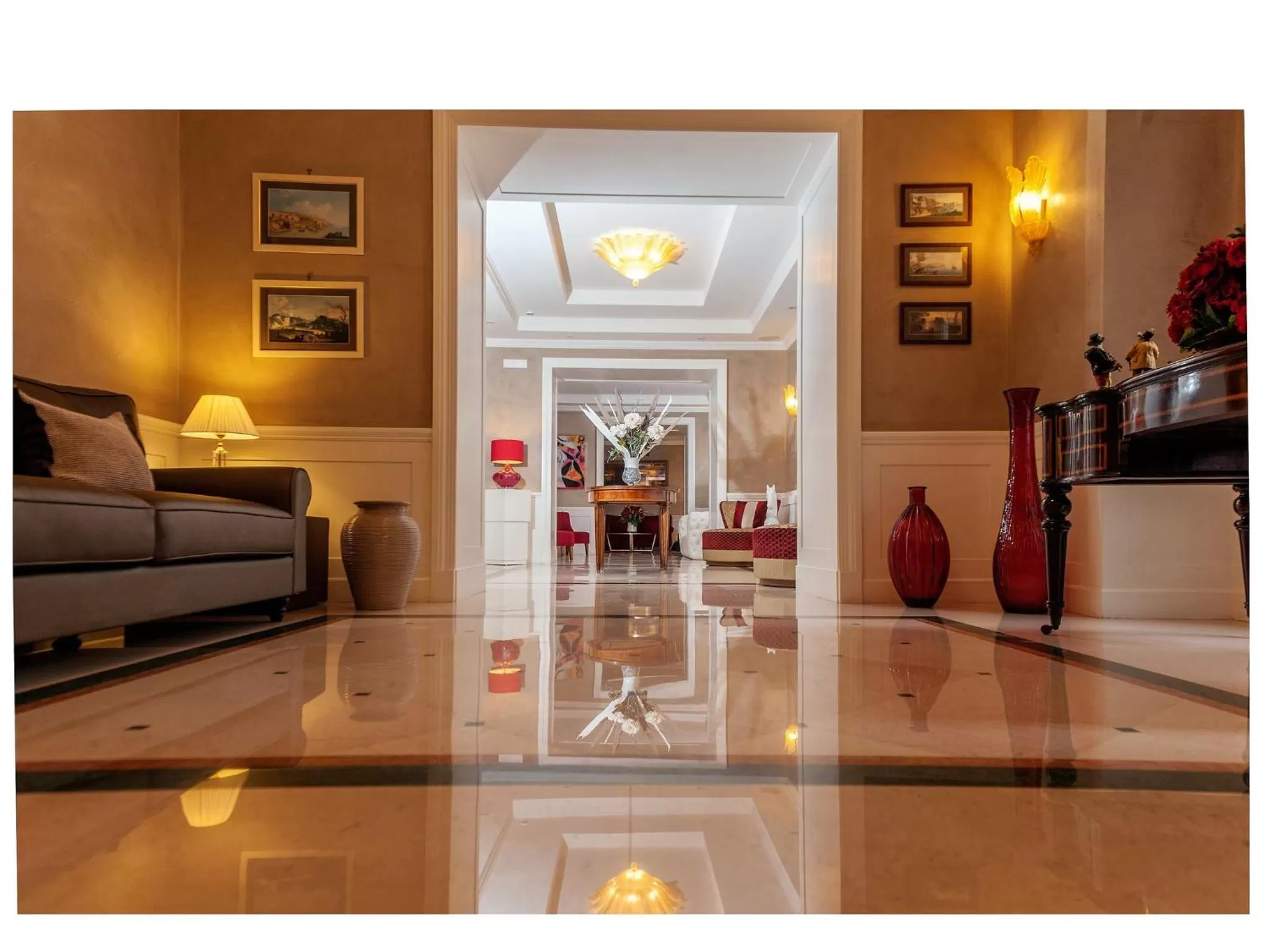 Lobby or reception in Hotel San Pietro