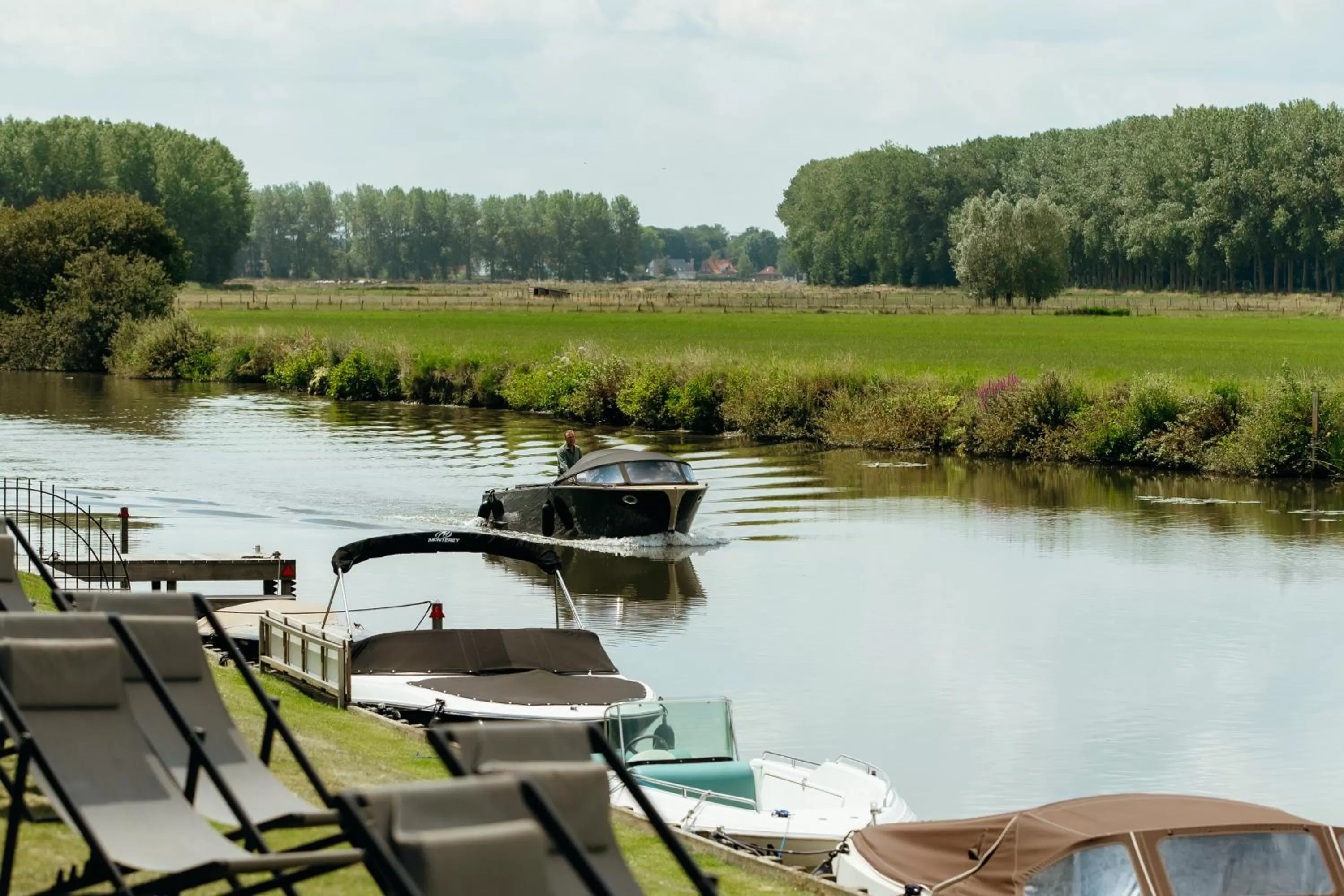 Garden in Auberge du Pêcheur