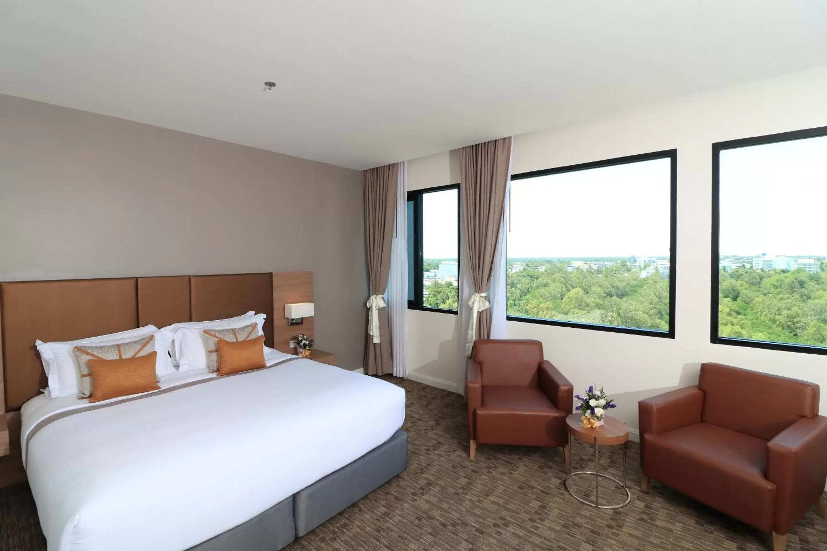 Mountain view in Grand Fortune Hotel Nakhon Si Thammarat