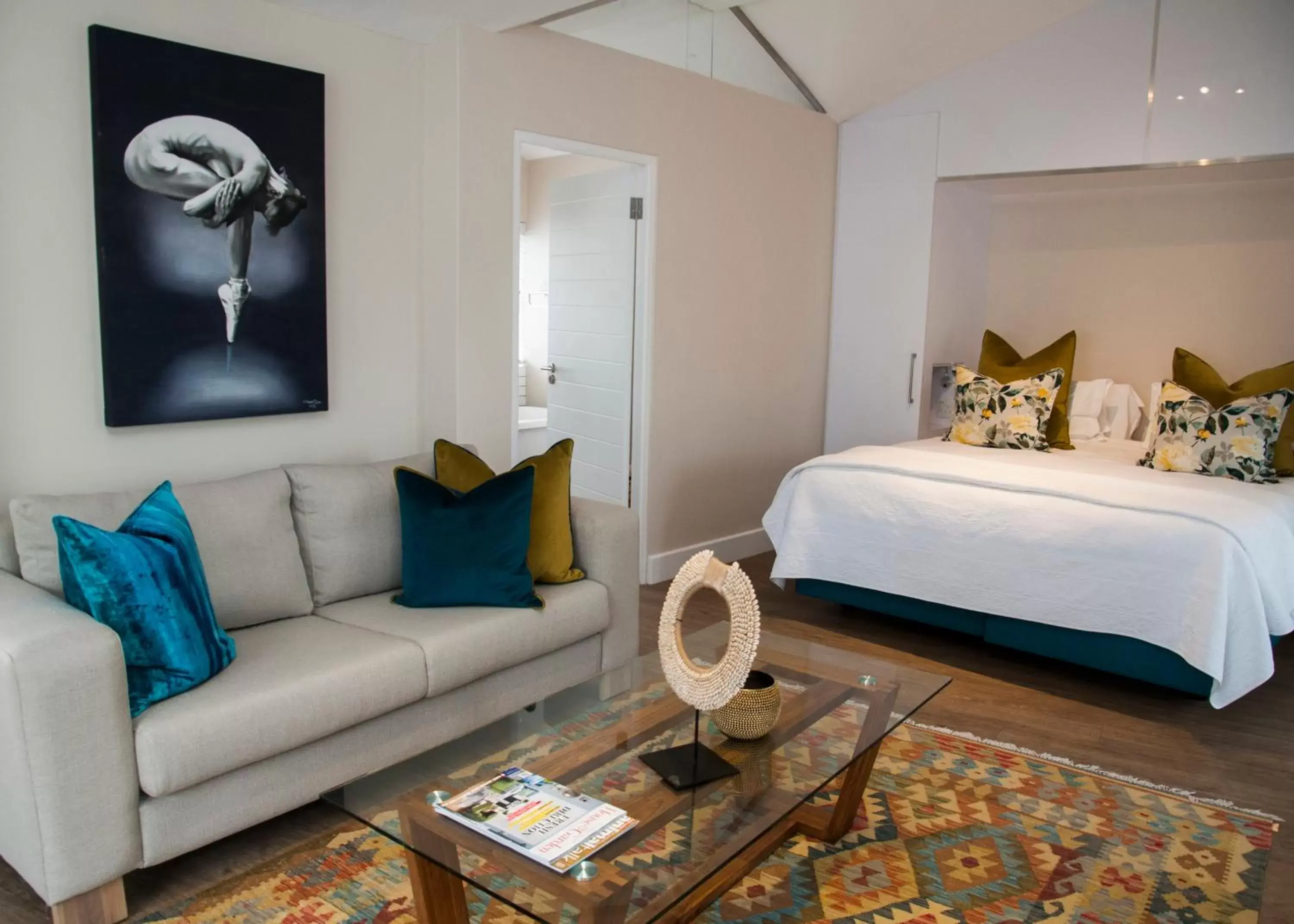 Seating area, Bed in Turbine Hotel & Spa Seating area, Bed in Turbine Hotel & Spa