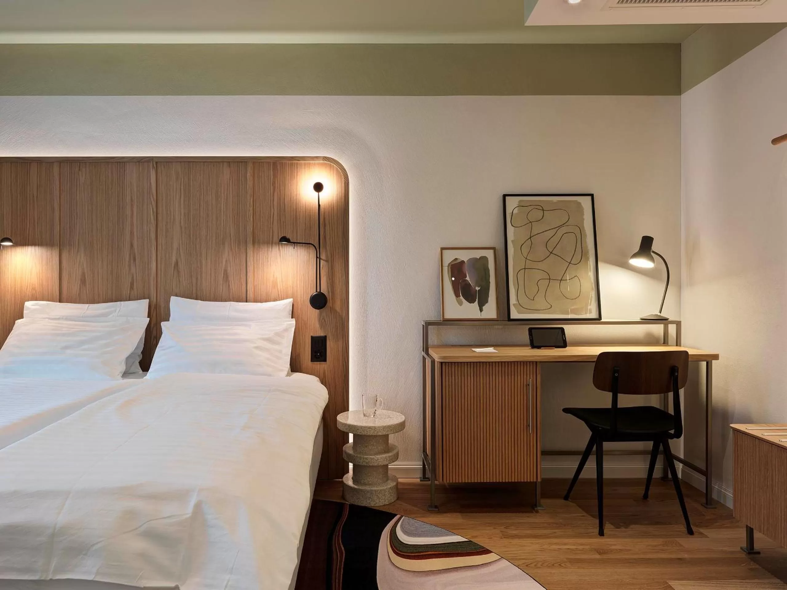 Bed in Hotel St. Josef