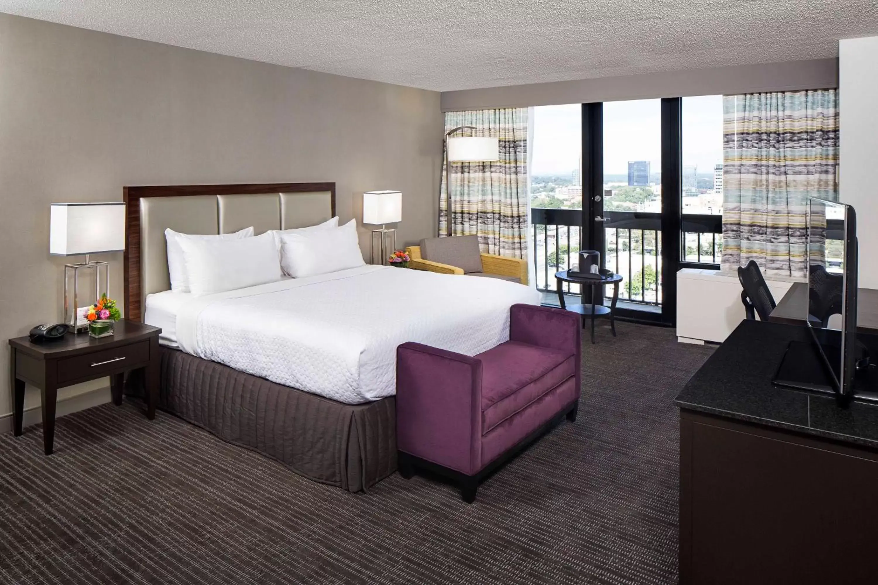Bedroom in Crowne Plaza Atlanta Midtown, an IHG Hotel