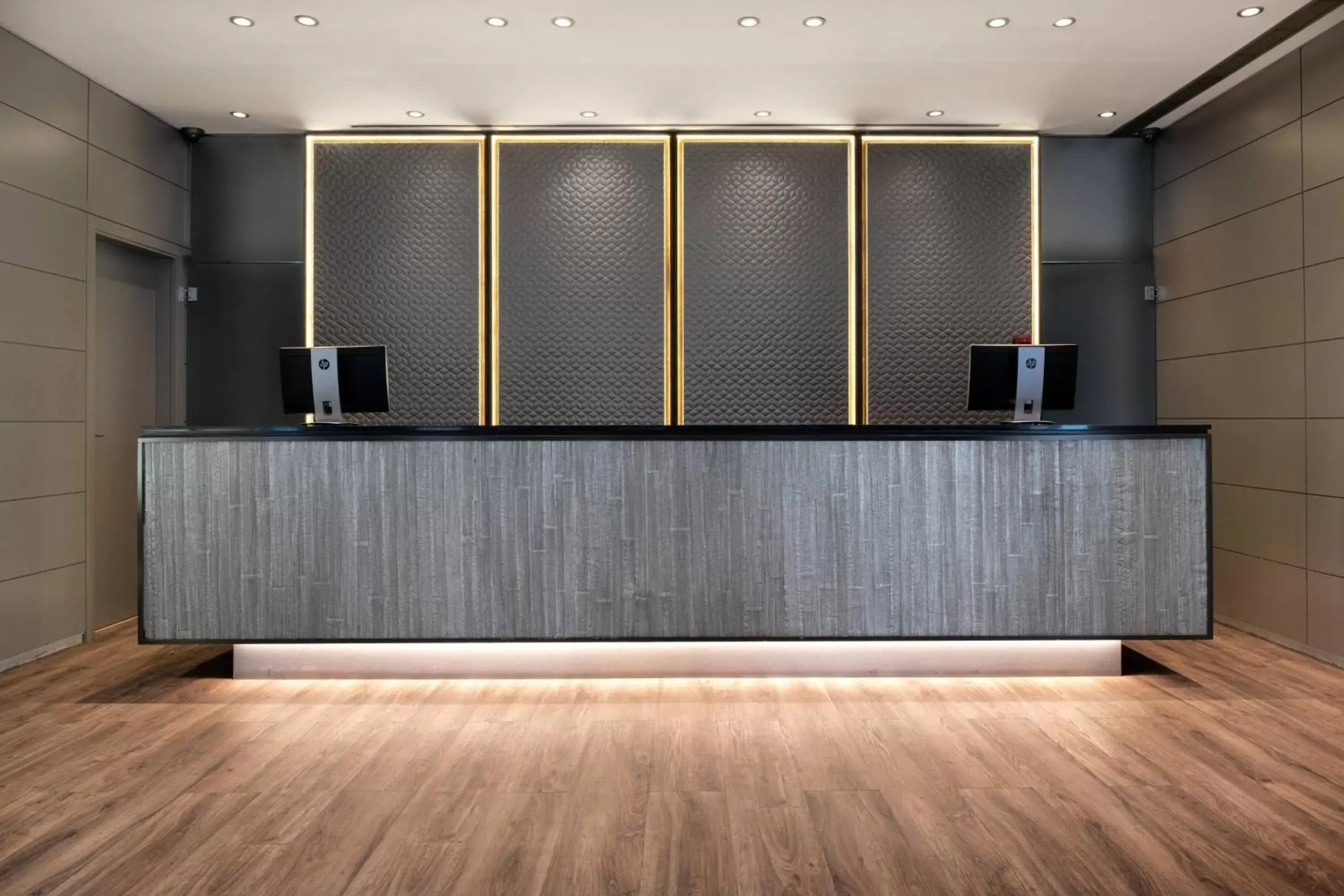 Lobby or reception, Lobby/Reception in AC Hotel A Coruña by Marriott