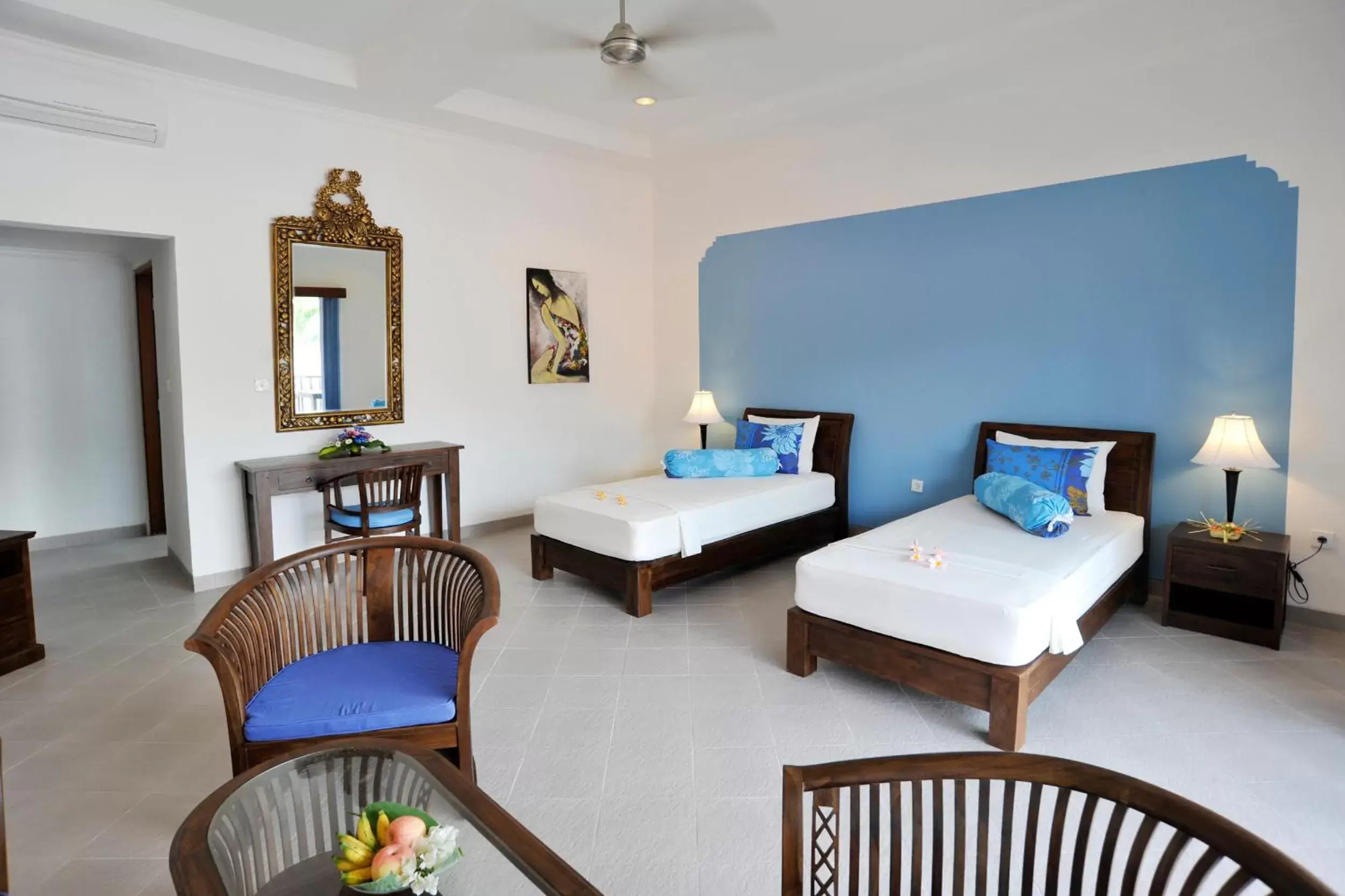 Bedroom in Aquarius Beach Hotel