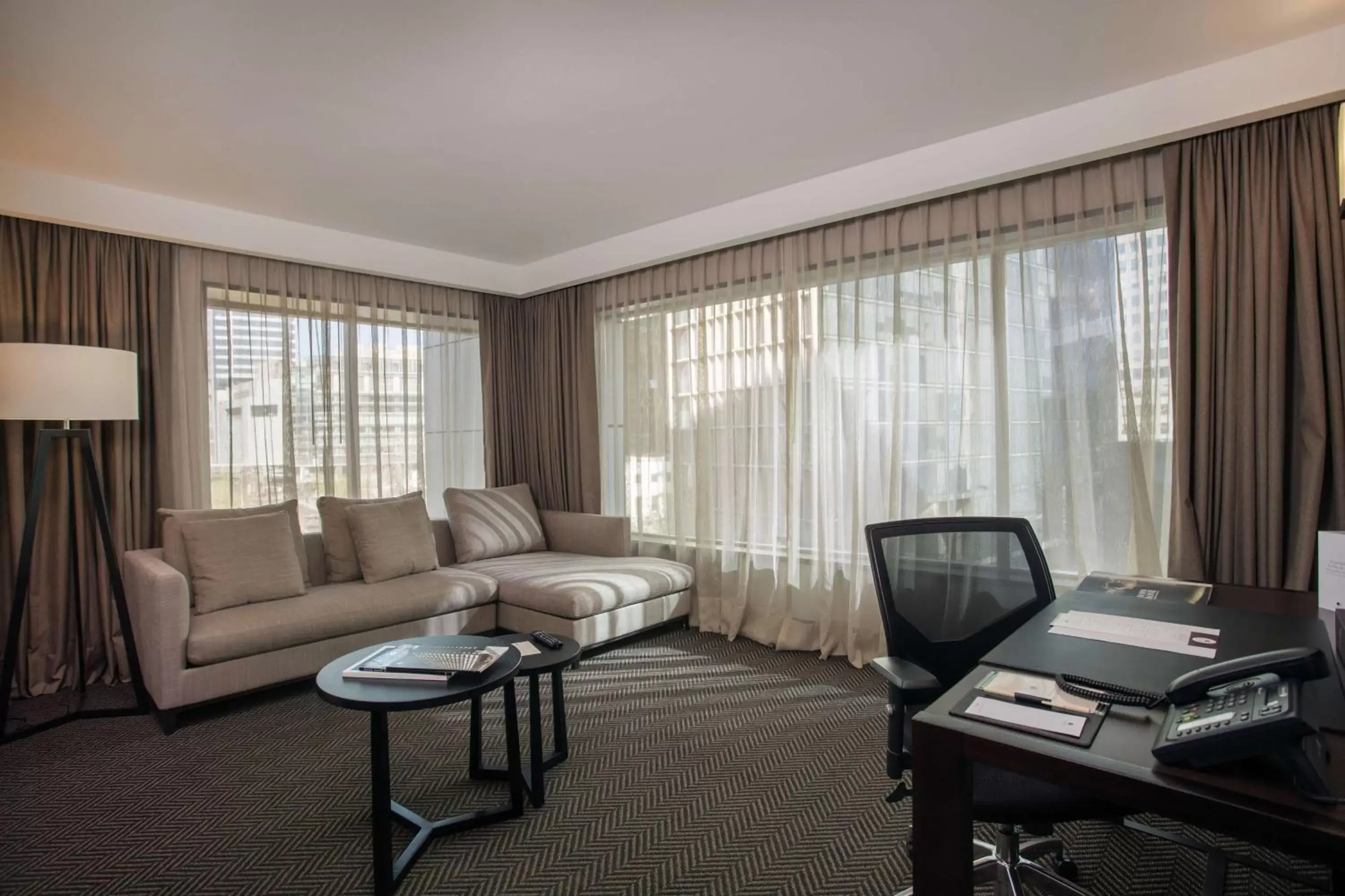 Bedroom, Seating Area in DoubleTree by Hilton Santiago - Vitacura