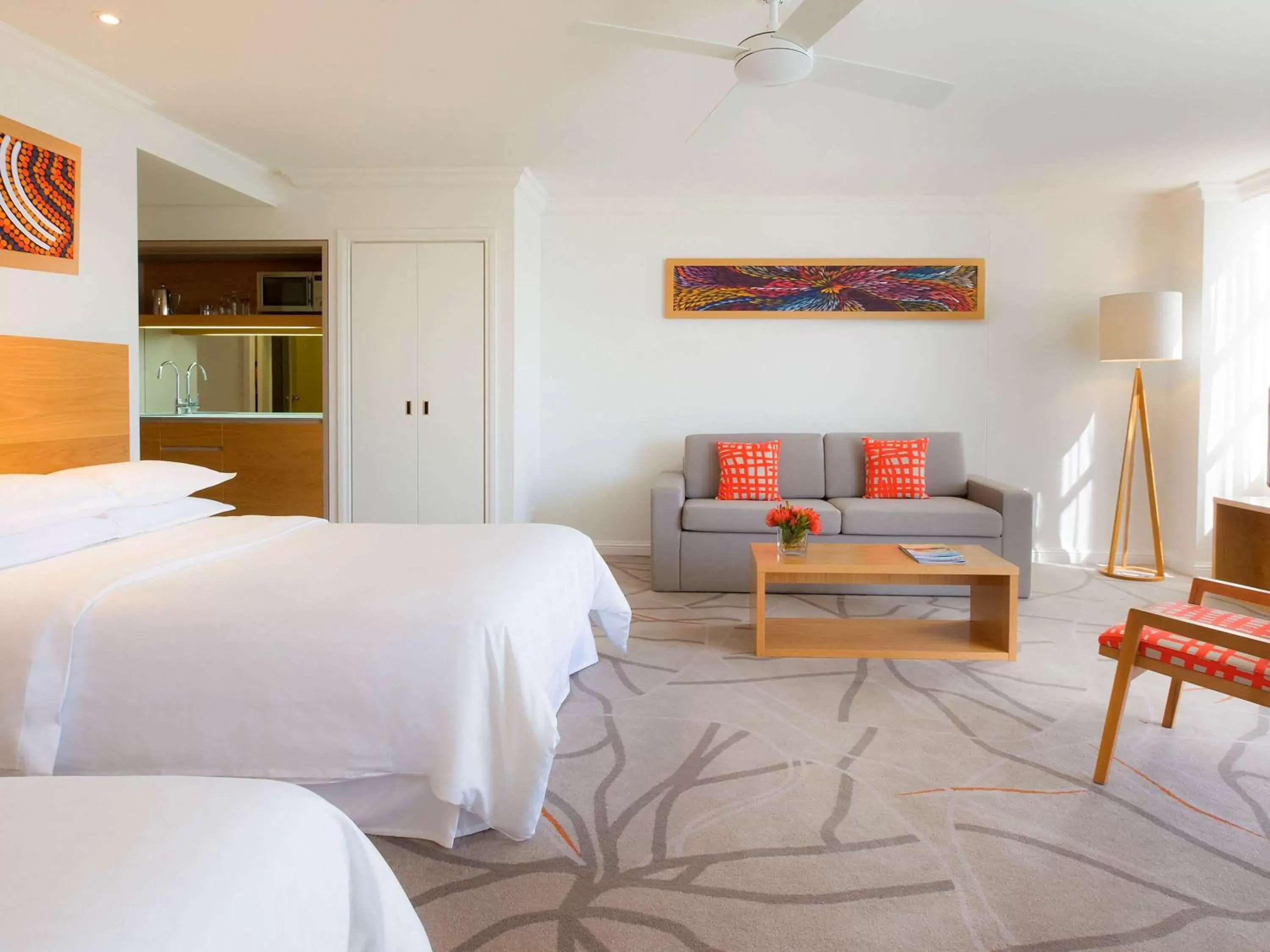 Photo of the whole room in Sofitel Noosa Pacific Resort