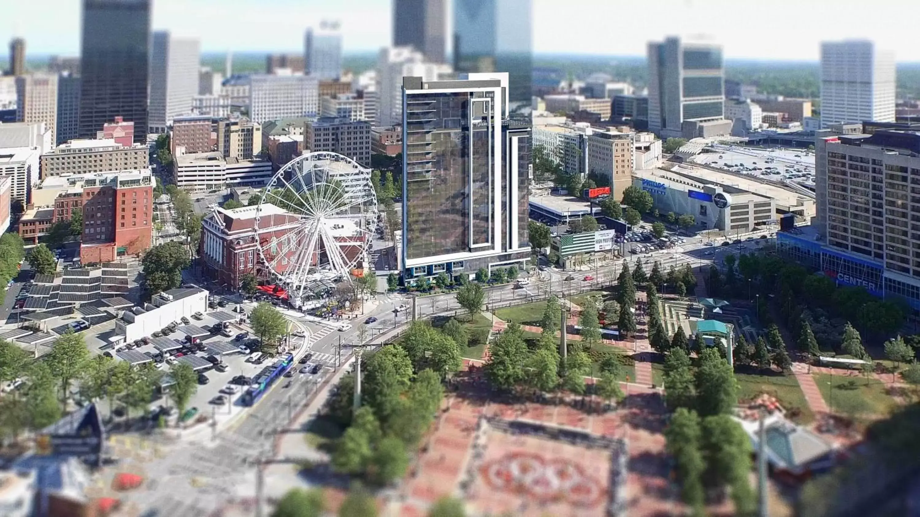 Property building, Bird's-eye View in Club Wyndham Atlanta