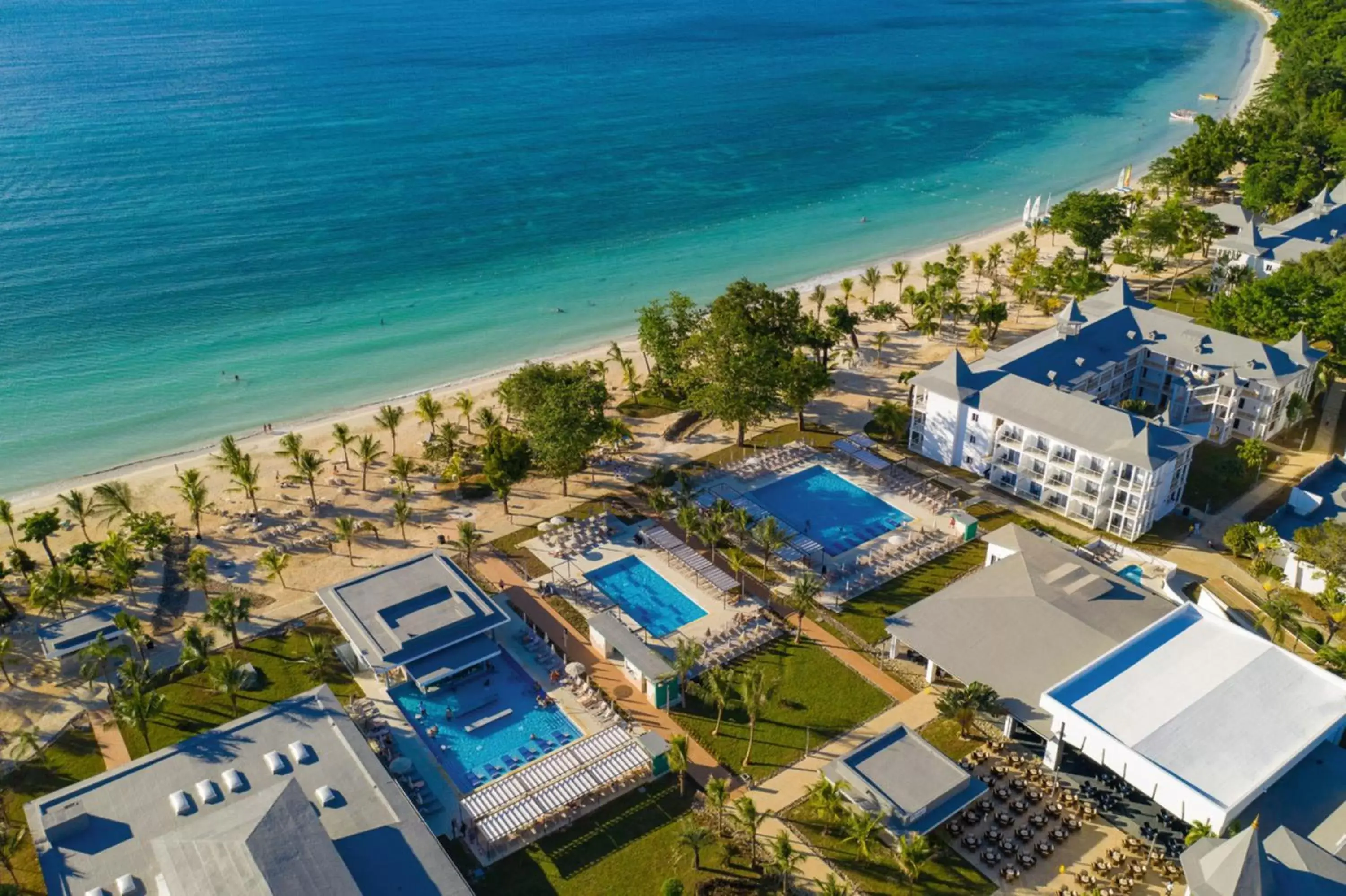 Bird's eye view, Bird's-eye View in Riu Palace Tropical Bay - All Inclusive