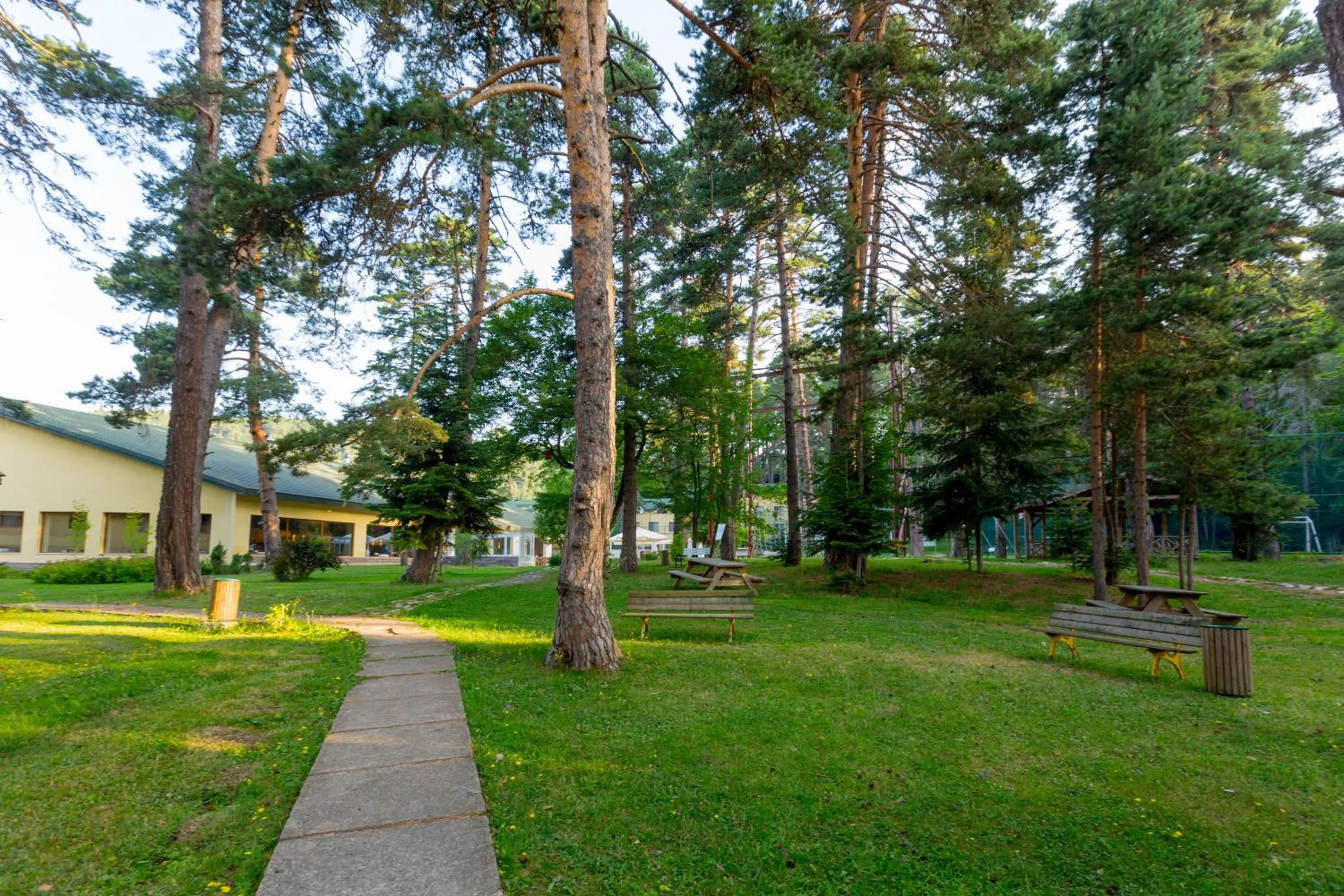 Garden in Buyuk Abant Hotel