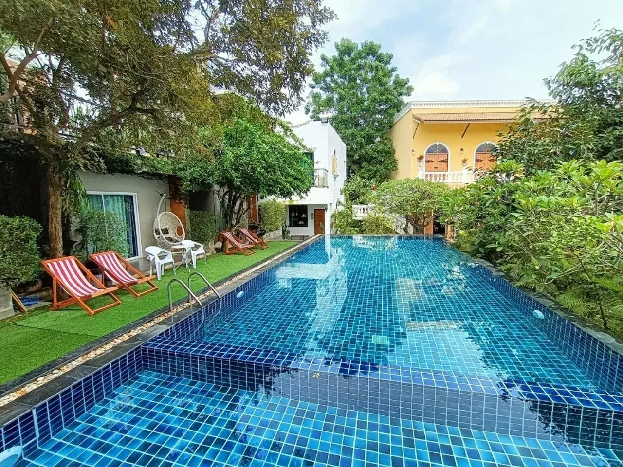 Pool view, Swimming Pool in Aen Guy Boutique Hotel