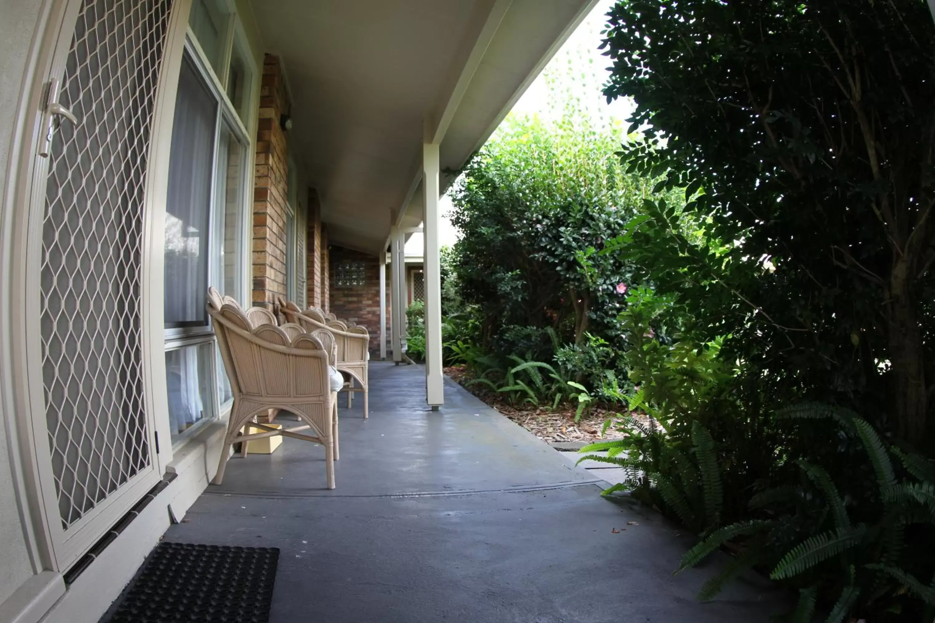 Patio in Sleepy Hill Motor Inn